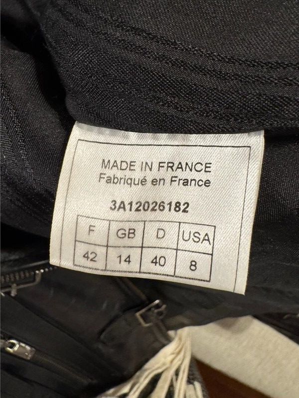 John Galliano F/W 2003 LEATHER BIKER JACKET Size L / US 10 / IT 46 - 7 Thumbnail