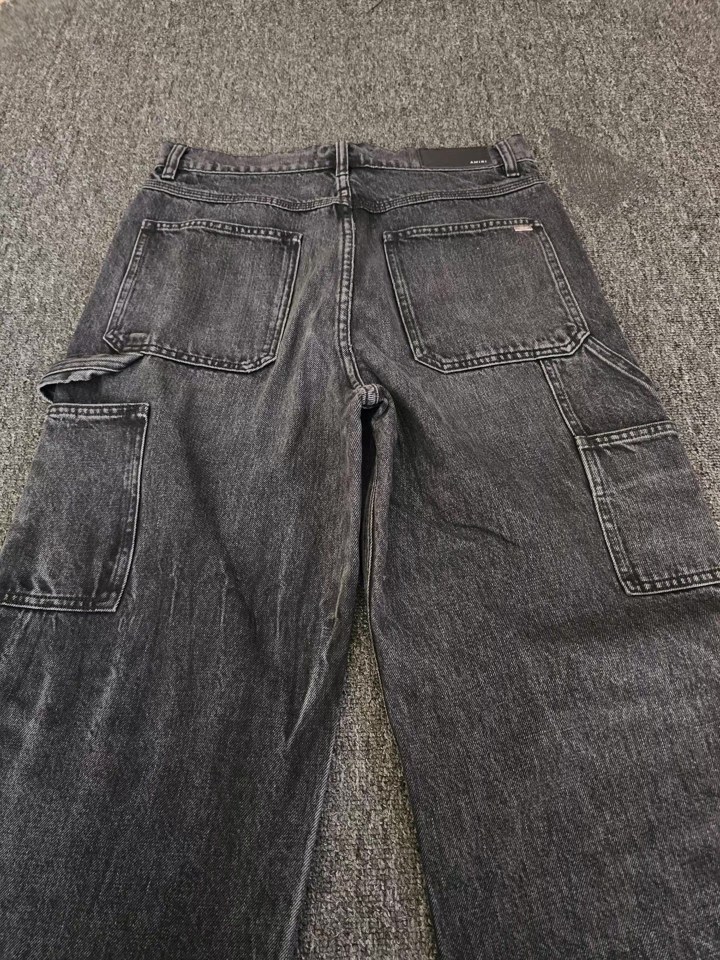 Amiri Amiri Wide-Leg Cargo Jeans Size US 32 / EU 48 - 4 Thumbnail