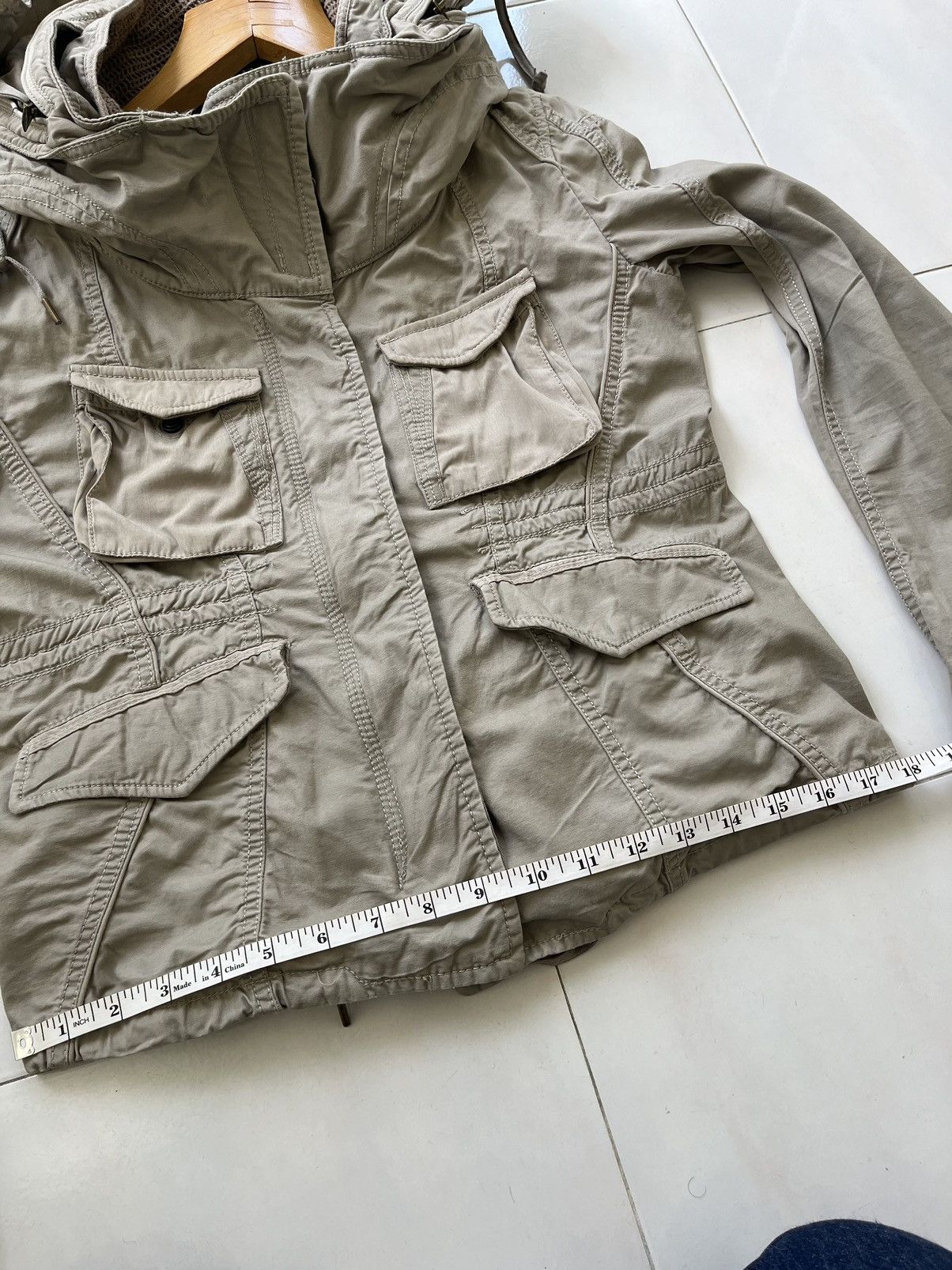If Six Was Nine 💥 2000s GOA Bono Cyber Military Jacket Size S / US 4 / IT 40 - 11 Thumbnail