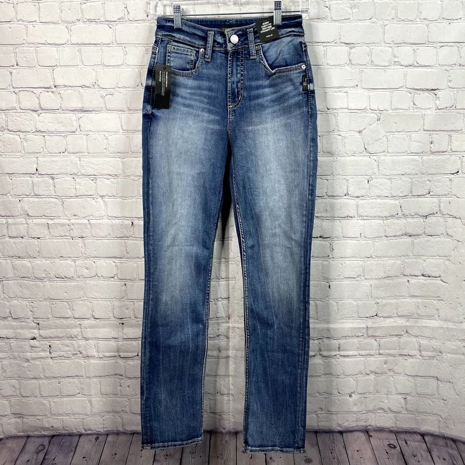 Other NWT Silver Jeans, Avery Curvy Fit Size 26" / US 2 / IT 38 - 3 Thumbnail
