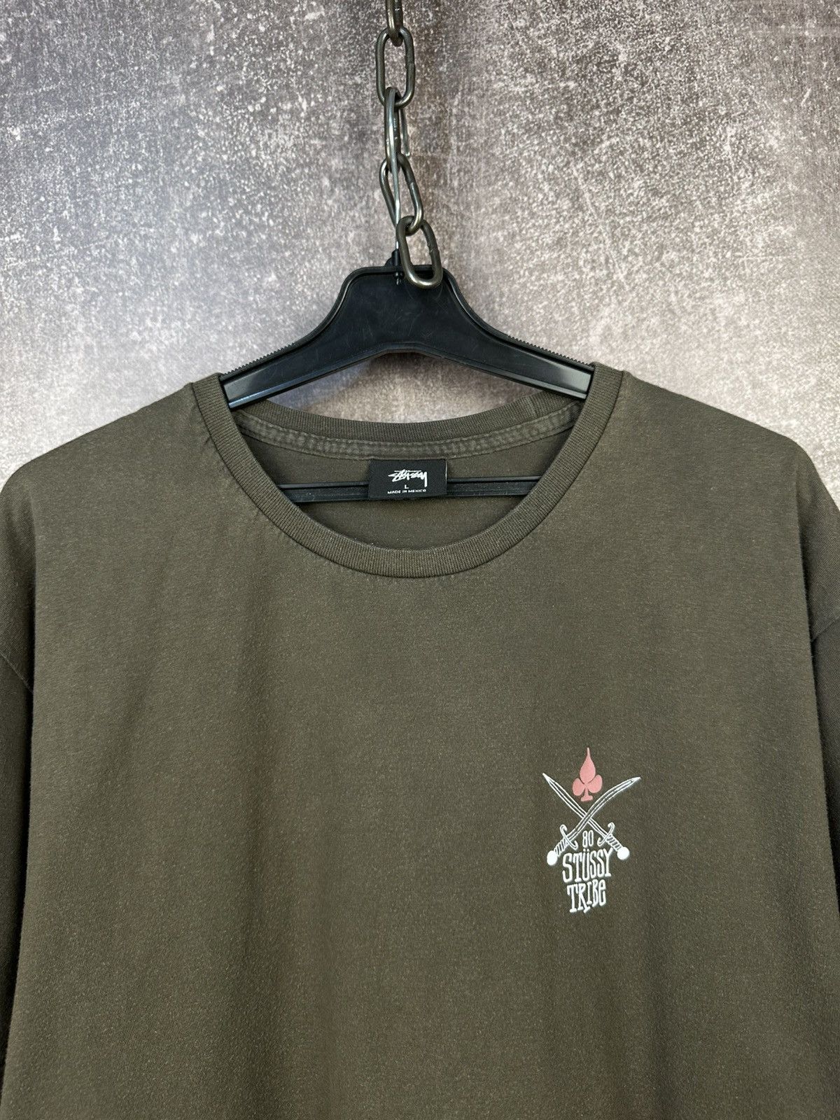 Stussy Vintage Stussy Tribe faded shirt Size US L / EU 52-54 / 3 - 4 Thumbnail