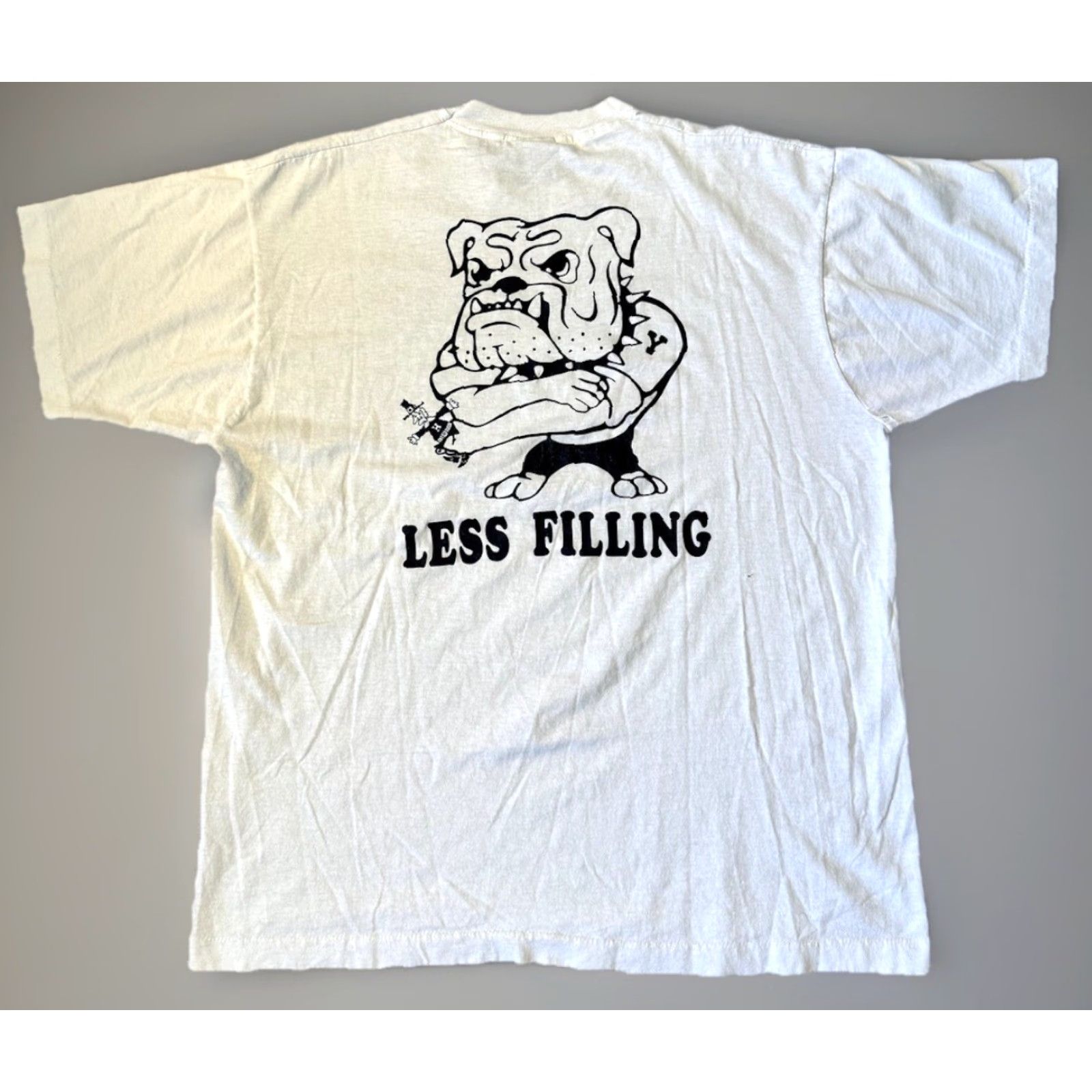 Vintage VINTAGE Yale Harvard Ivy League T-Shirt XL Unisex Adults White University Shirt Mens Womens Size US XL / EU 56 / 4 - 2 Thumbnail