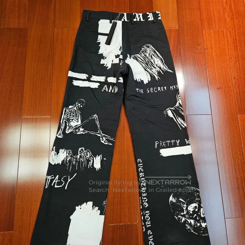 Amiri Amiri Classic wes lang collaboration printed trousers Size US 30 / EU 46 - 2 Thumbnail