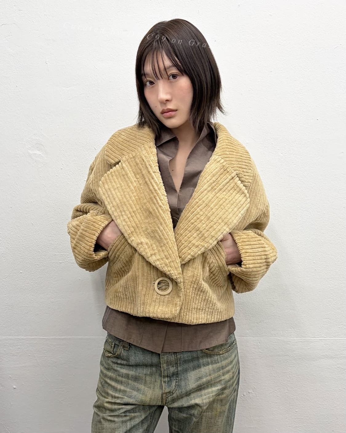 Issey Miyake Issey Miyake Campri Corduroy Jacket Size M / US 6-8 / IT 42-44 - 1 Thumbnail