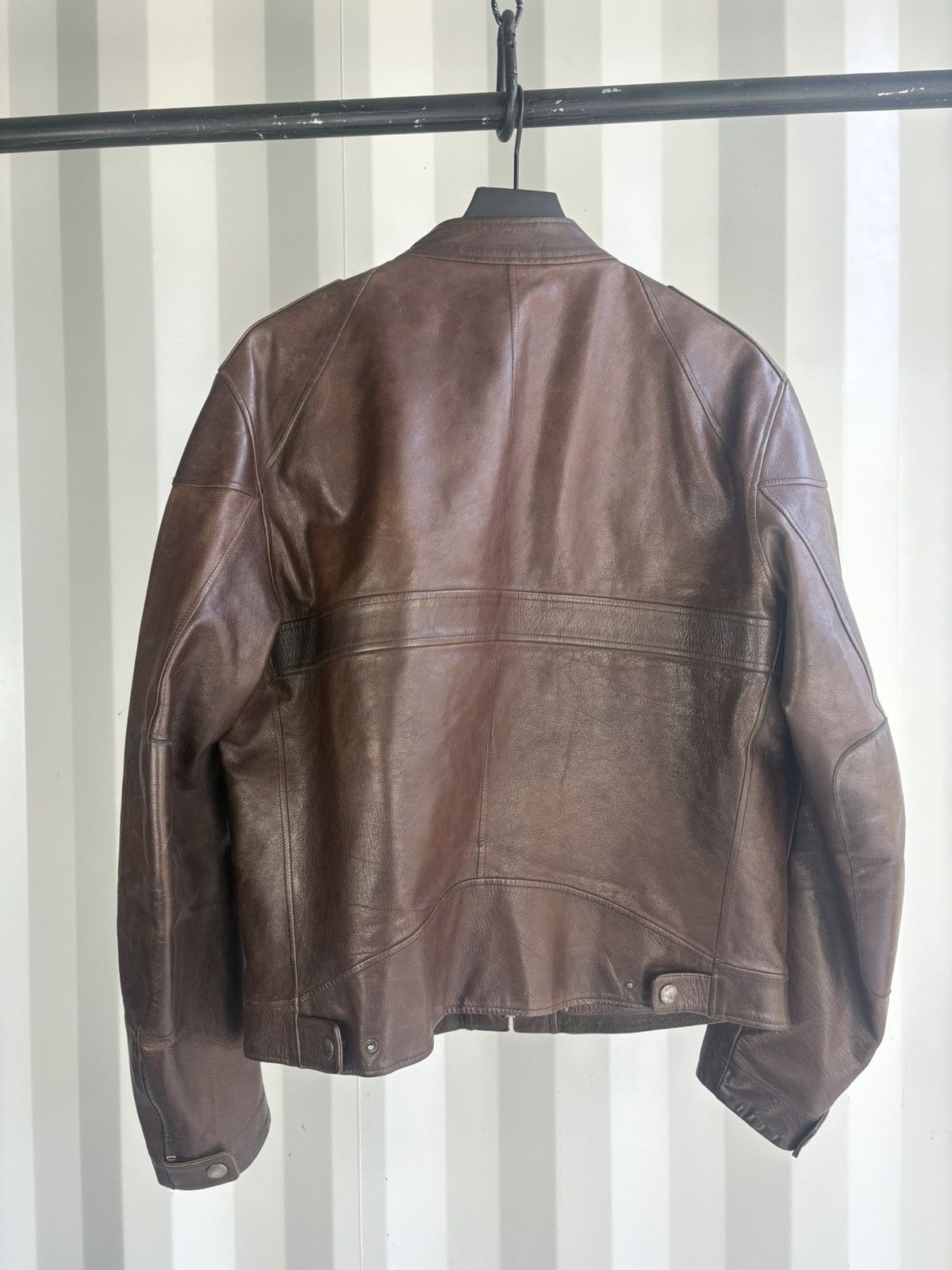 Gucci Leather Moto Jacket Gucci Tom Ford Era Size US XL / EU 56 / 4 - 3 Thumbnail
