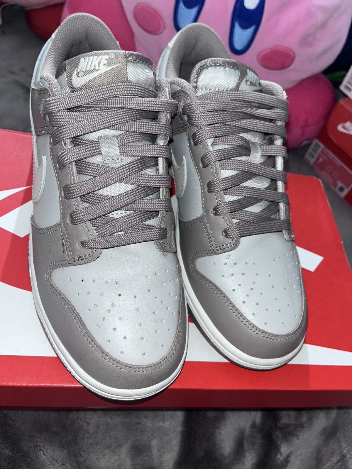 Nike Nike Dunk Low Moon Fossil W8/M6.5 Size US 8 / IT 38 - 4 Thumbnail