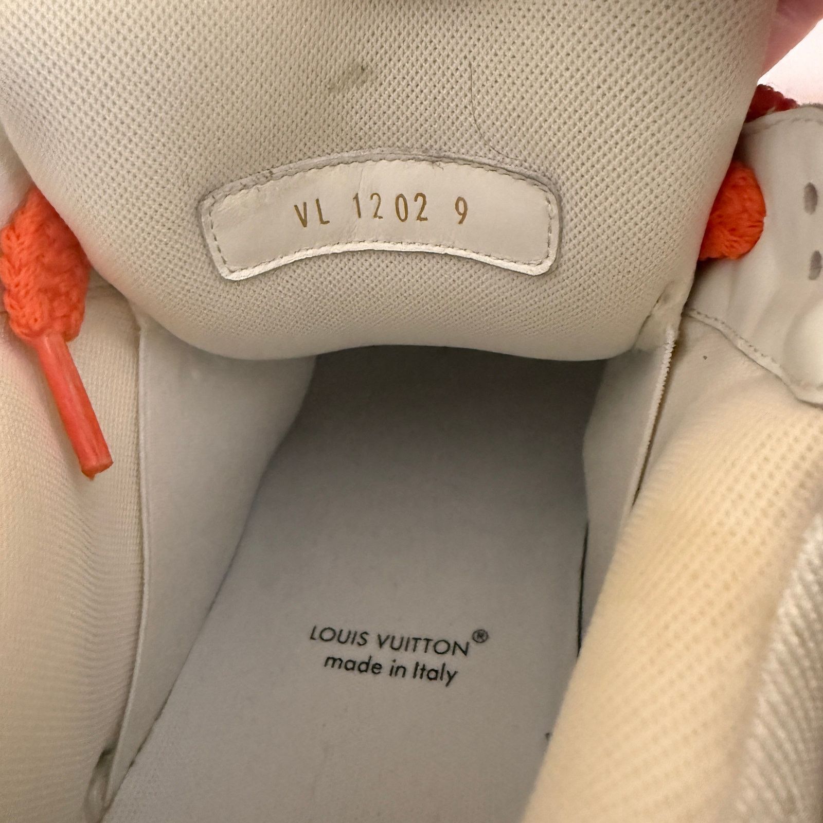 Louis Vuitton Size 10US - Louis Vuitton Men's Leather Maxi Trainer Orange Size US 10 / EU 43 - 5 Thumbnail