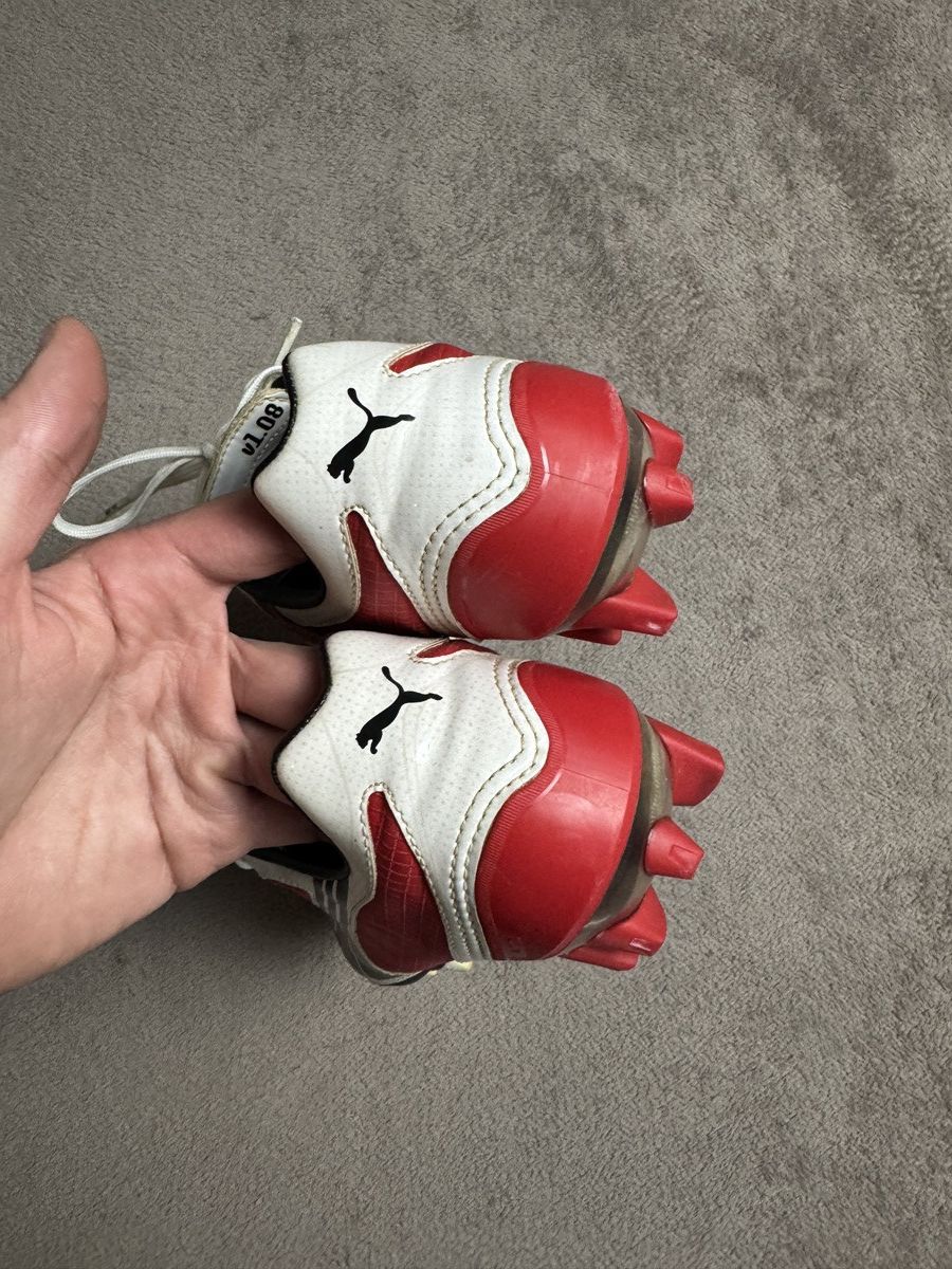 Maison MIHARA YASUHIRO × Puma Vintage 2000 Archive Puma V1.08 Soccer Football Bloke Cleats Size US 10.5 / EU 43-44 - 4 Thumbnail
