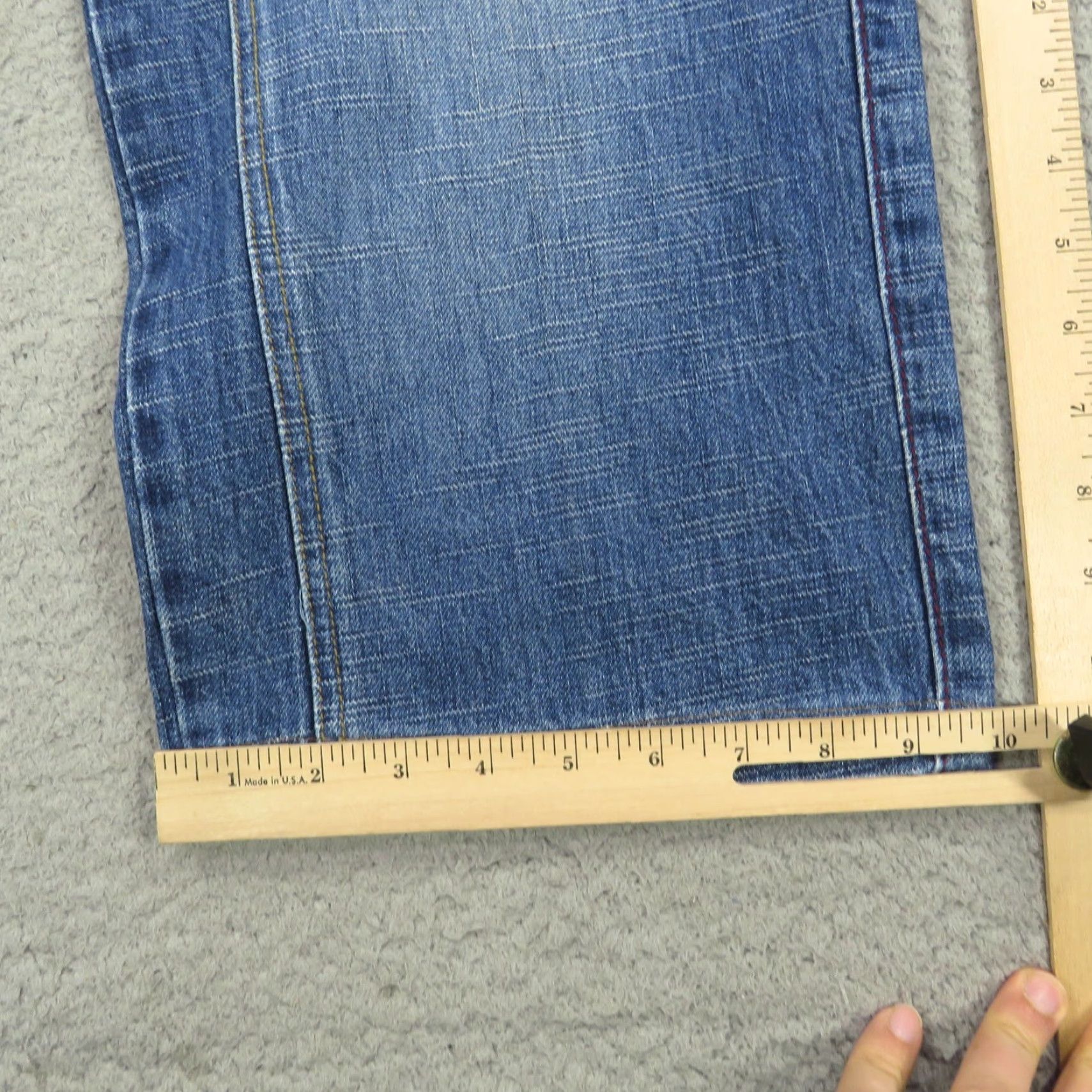 Phat Farm VINTAGE Phat Farm Baggy Jeans Men 40 Y2K Skater Grunge 10" Leg Opening Wide-Leg 5-Pocket Denim Jeans Blue Regular 40 Mens Size US 40 / EU 56 - 3 Thumbnail