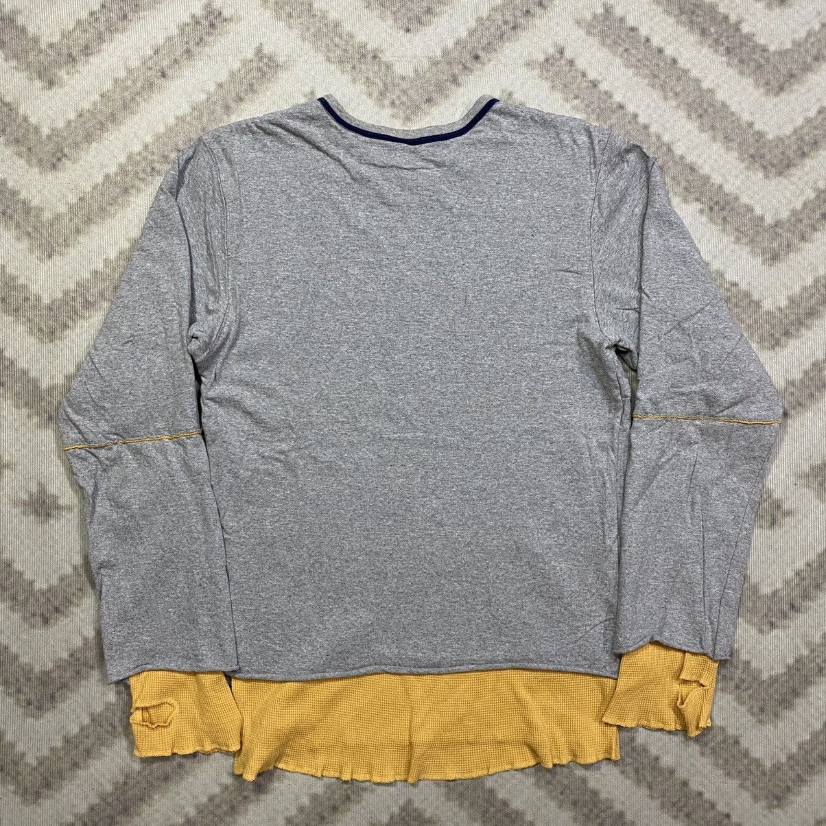 Facetasm Japanese Brand FACETASM Distressed Style Long Sleeve T-shirt Size US M / EU 48-50 / 2 - 2 Thumbnail
