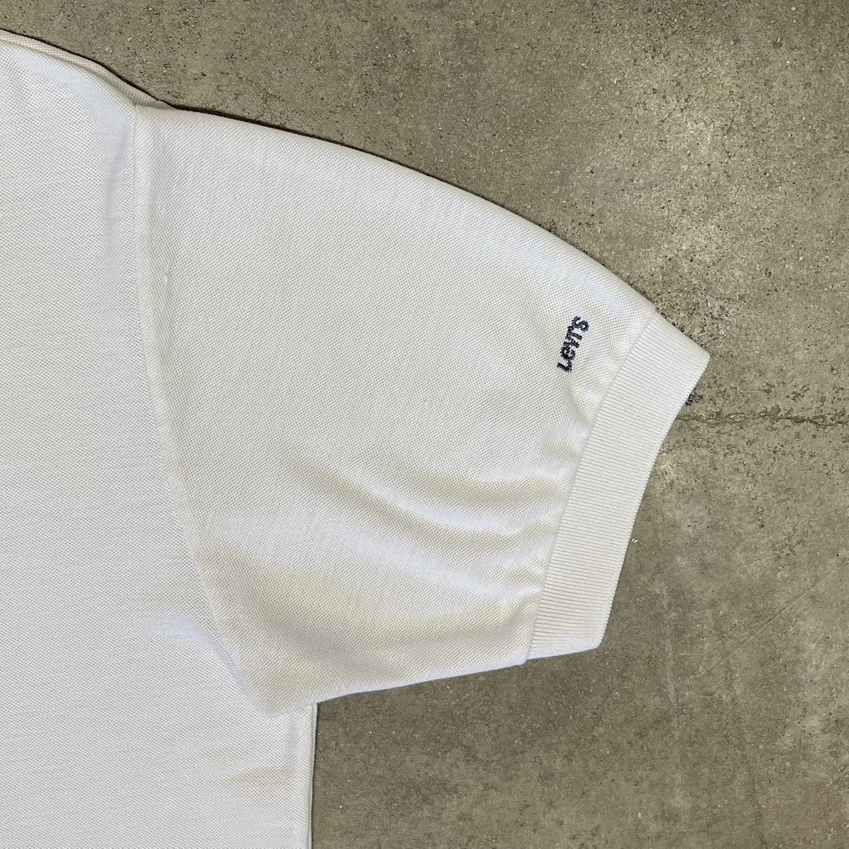 Levi's Vintage 80s Levis Single Stitch Polo Shirt Size US XL / EU 56 / 4 - 3 Thumbnail