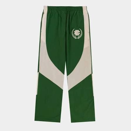 Eric Emanuel Eric Emanuel EE green & white flight track pants large Size US 32 / EU 48 - 1 Thumbnail