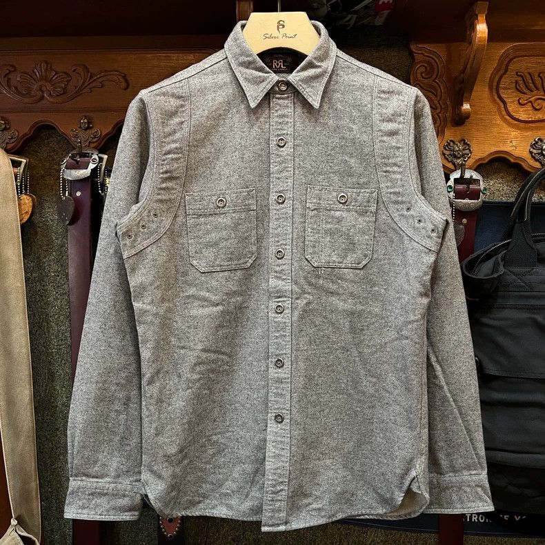 RRL Ralph Lauren RRL Ralph Lauren Old wool blend shirt Size US S / EU 44-46 / 1 - 1 Thumbnail