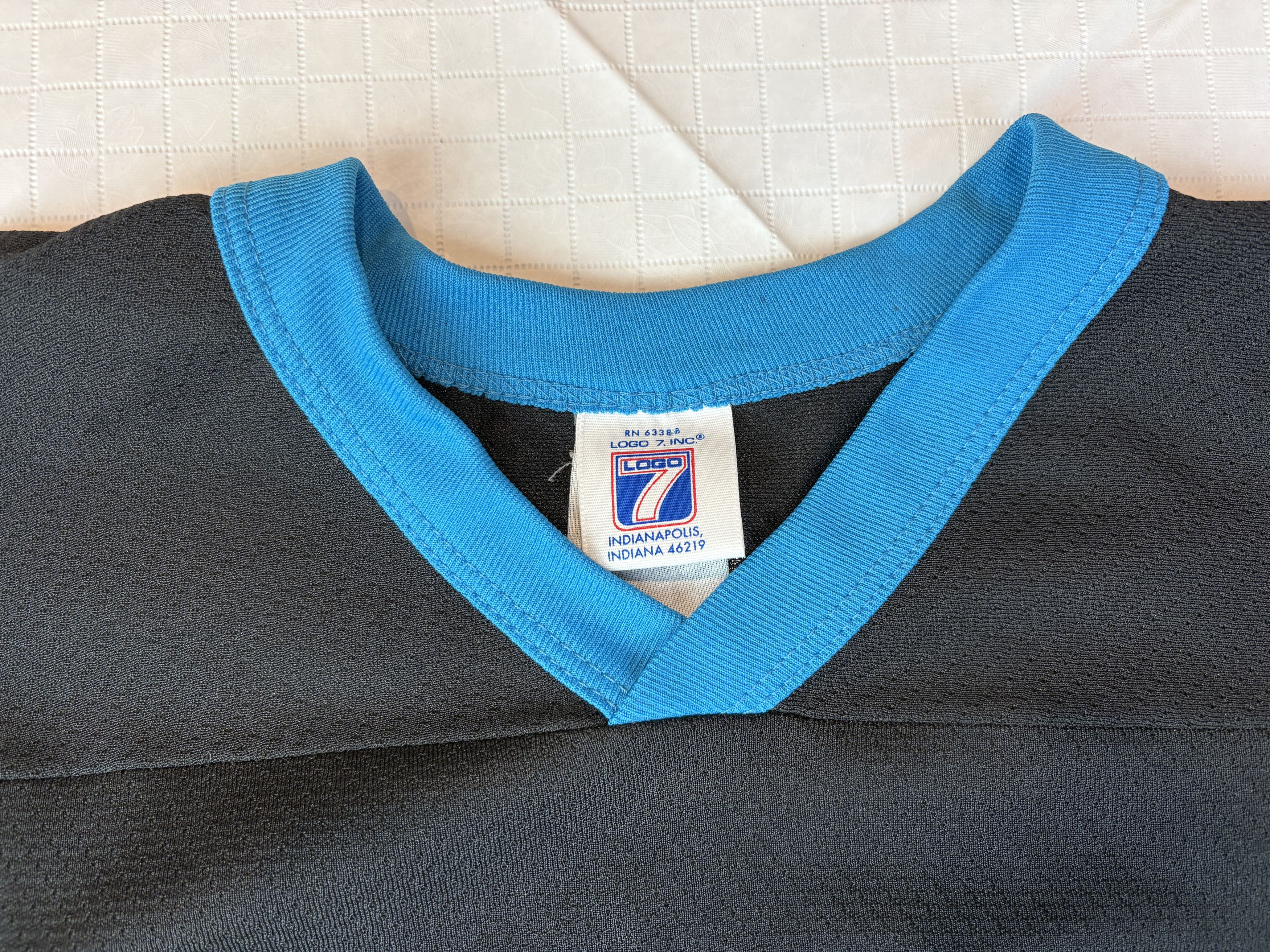 NFL Logo 7 Carolina Panthers Kerry Collins #12 NFL Jersey Size US L / EU 52-54 / 3 - 8 Thumbnail