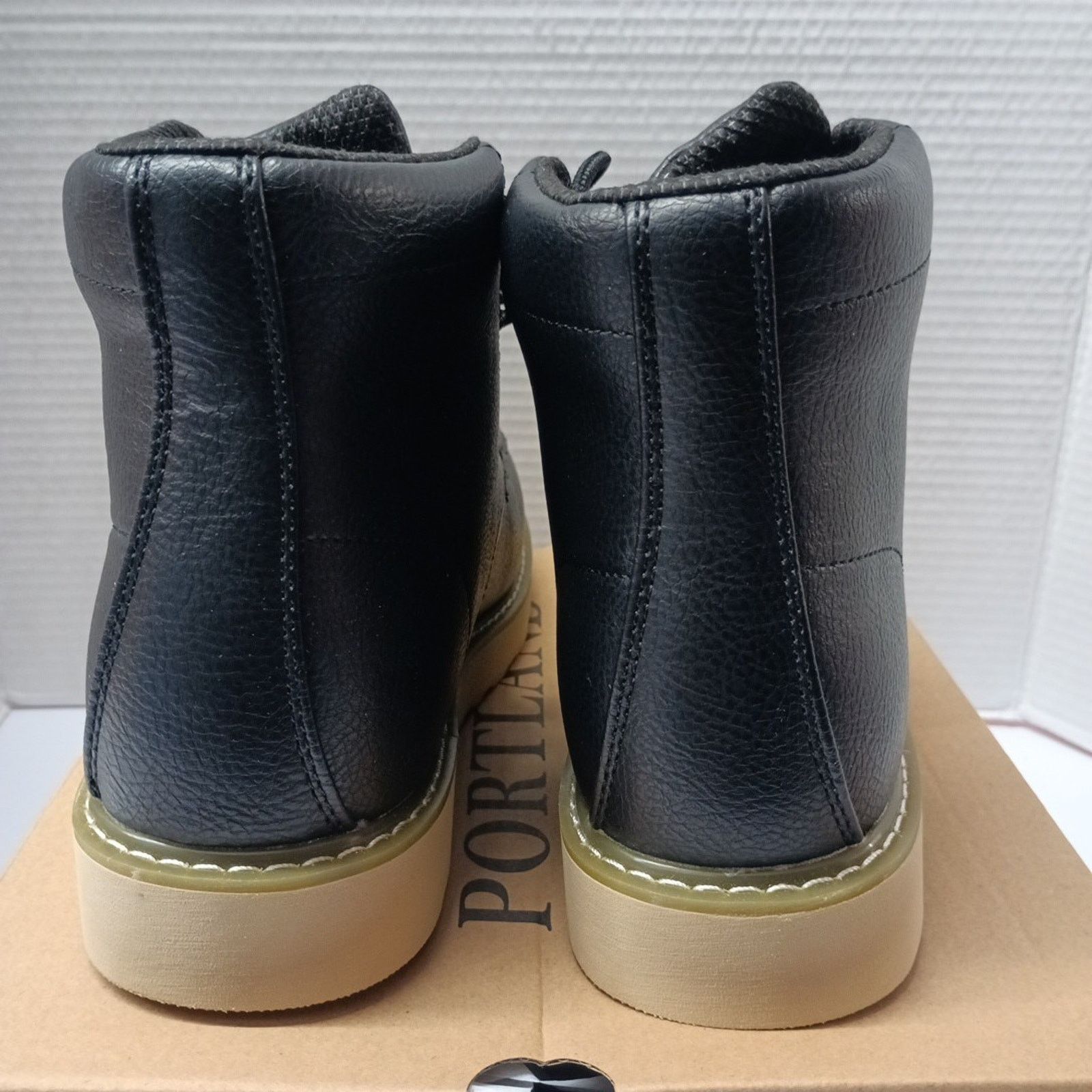 Other Portland Boot Company Men Fulton 6 Inch Boots Size 7.5 Black Size US 7.5 / EU 40-41 - 4 Thumbnail