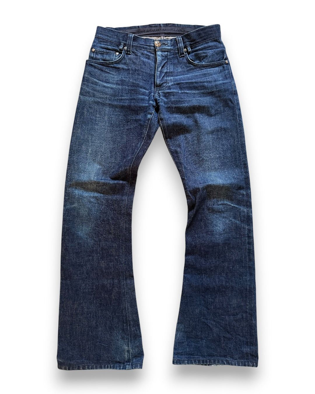 Chrome Hearts chrome hearts denim indigo flare Size US 30 / EU 46 - 1 Thumbnail