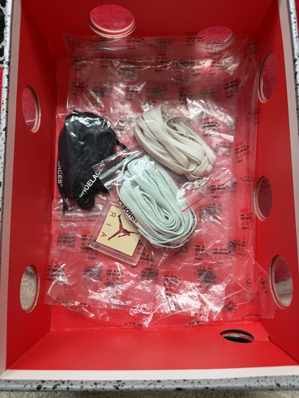 Nike × Off-White Nike Off-White Air Jordan 4 Sail Size US 9 / EU 42 - 9 Thumbnail