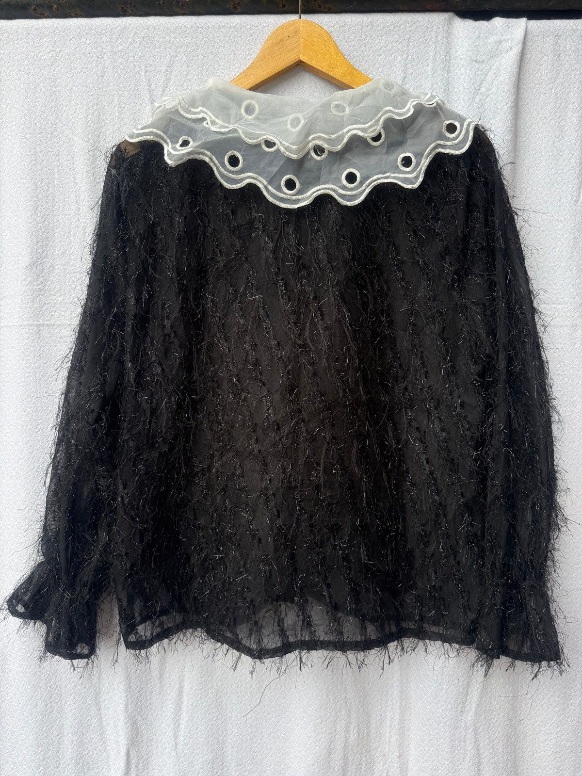 Japanese Brand Japanese style mesh lace shirt Size US M / EU 48-50 / 2 - 2 Thumbnail