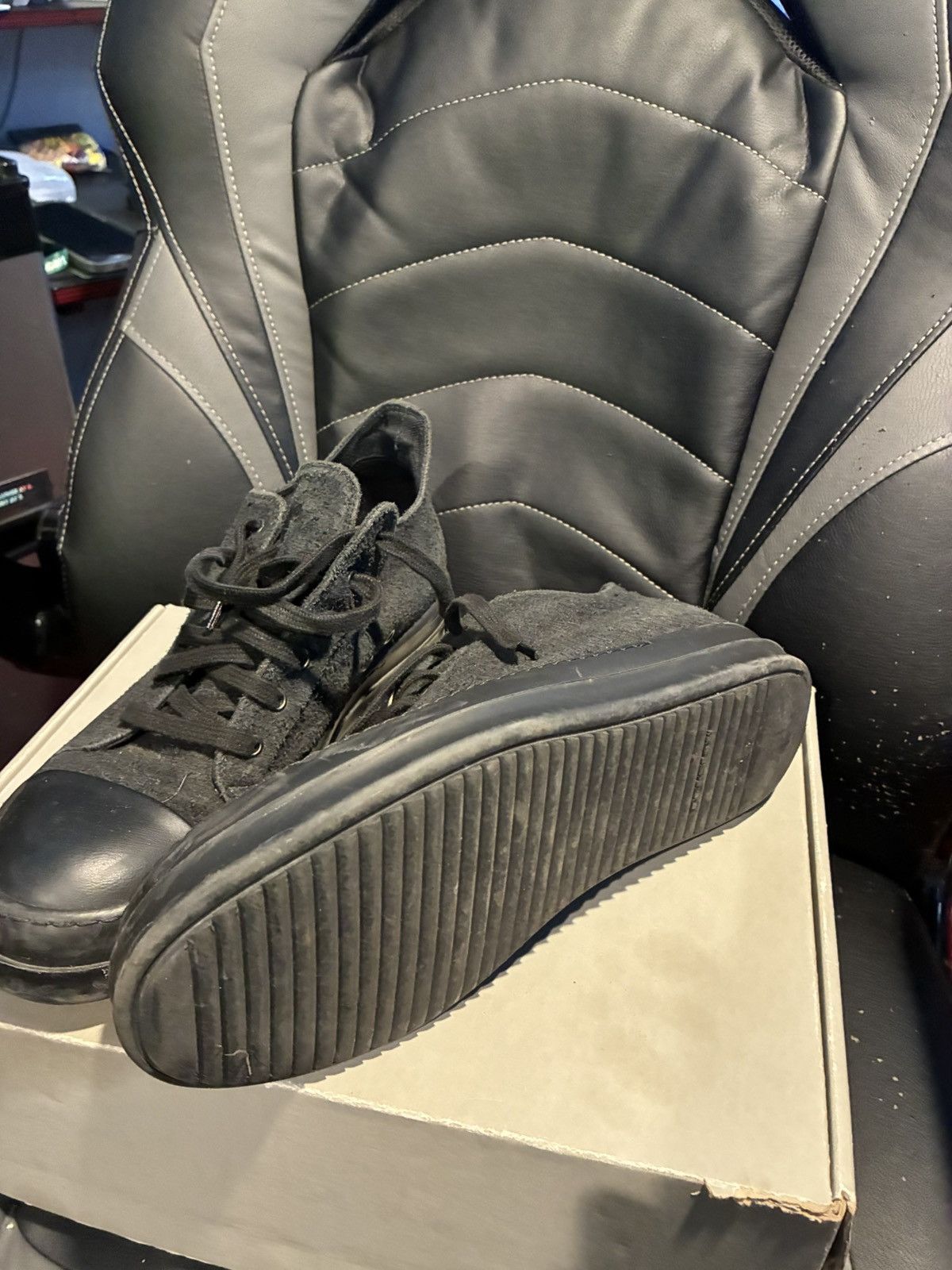 Rick Owens Rick owen drkshdw black Size US 9 / EU 42 - 5 Thumbnail