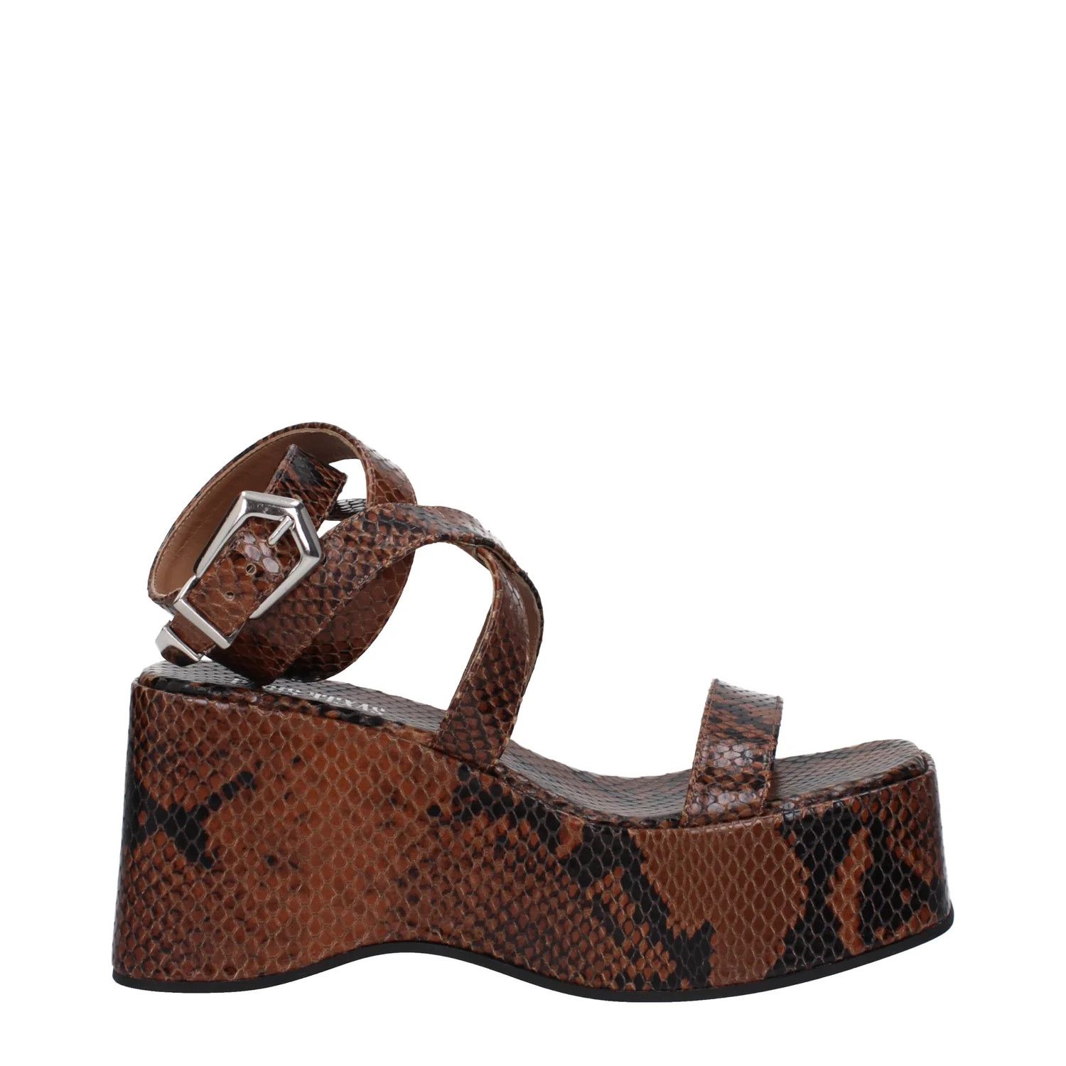 Paris Texas ob1o1e1124 Leather Wedges in Brown Size US 10 / IT 40 - 1 Thumbnail