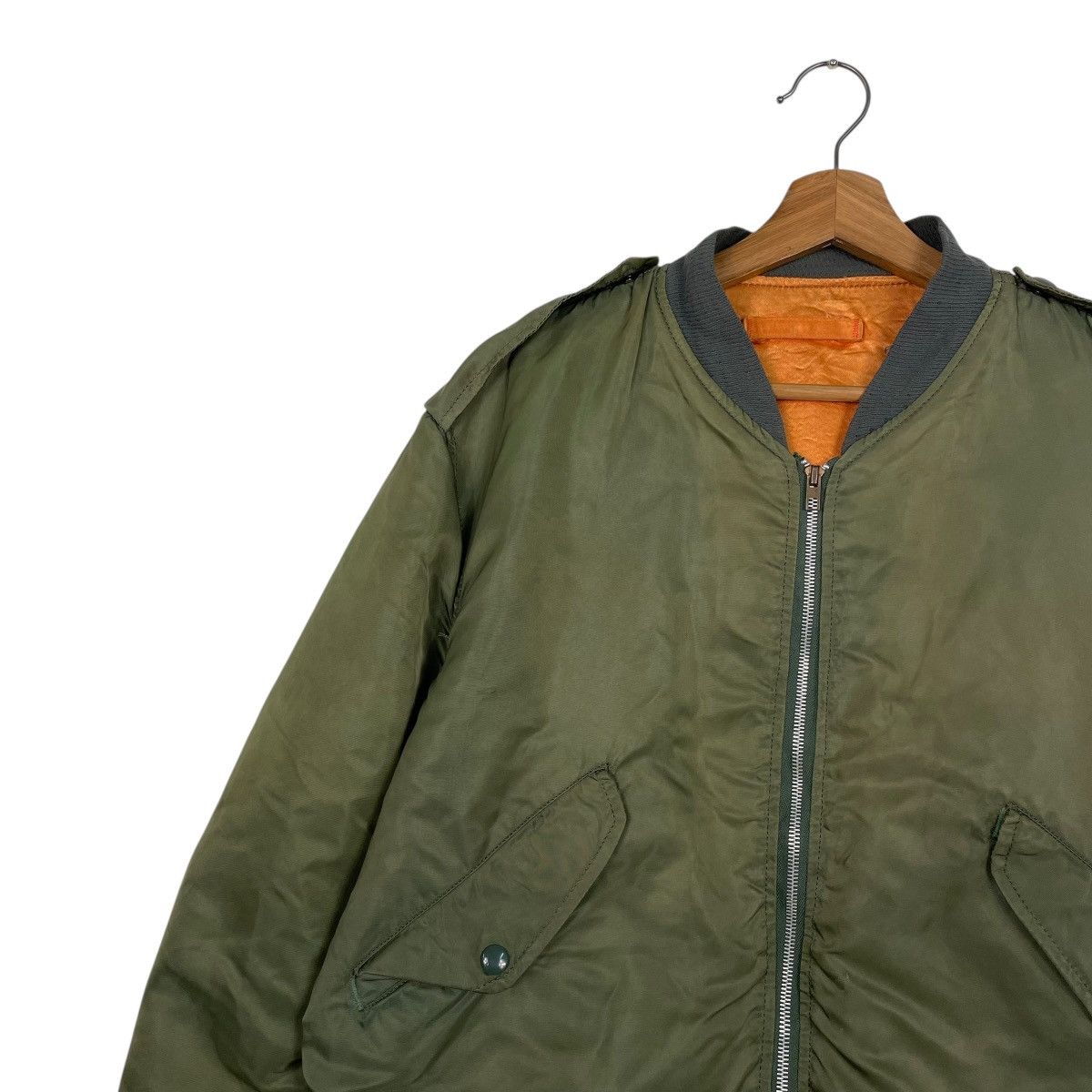 Alpha Industries Vintage 70S Alpha Industries USAF L-2B Flight Jacket Size US L / EU 52-54 / 3 - 6 Thumbnail