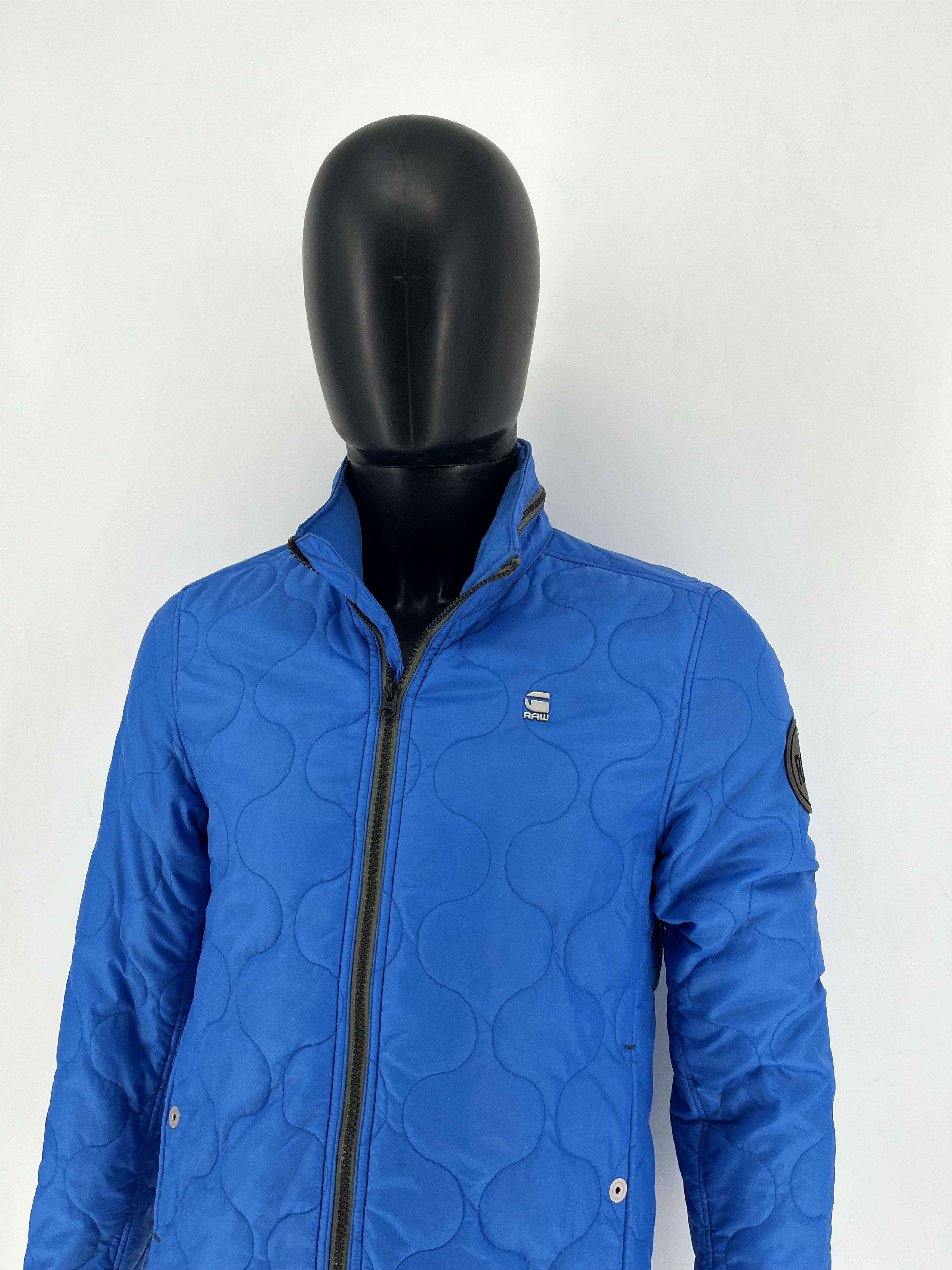 G-Star G-Star RAW Blue Quilted Zip Jacket Men’s Size M Size US M / EU 48-50 / 2 - 5 Thumbnail