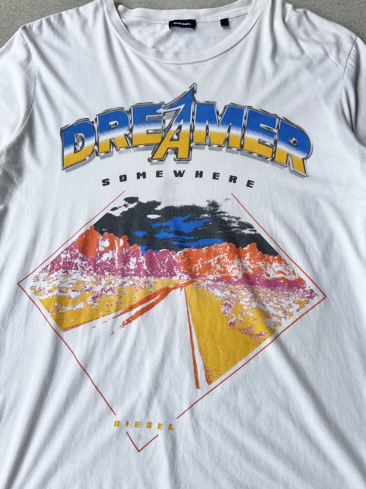 Diesel DIESEL OVERSIZED DREAMER PRINT T-SHIRT Size US M / EU 48-50 / 2 - 4 Thumbnail
