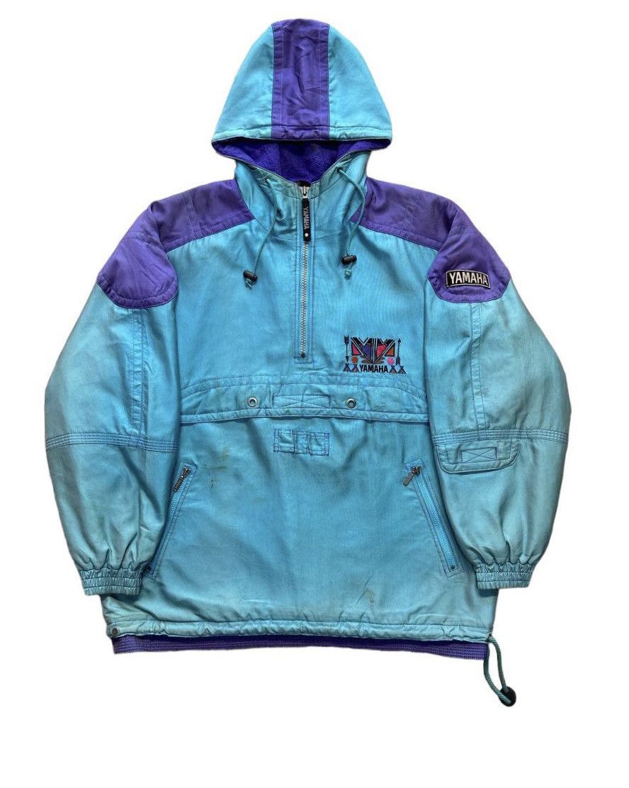 Vintage × Yamaha Vtg Yamaha Hoodie Anorak Jacket Size US XL / EU 56 / 4 - 1 Thumbnail