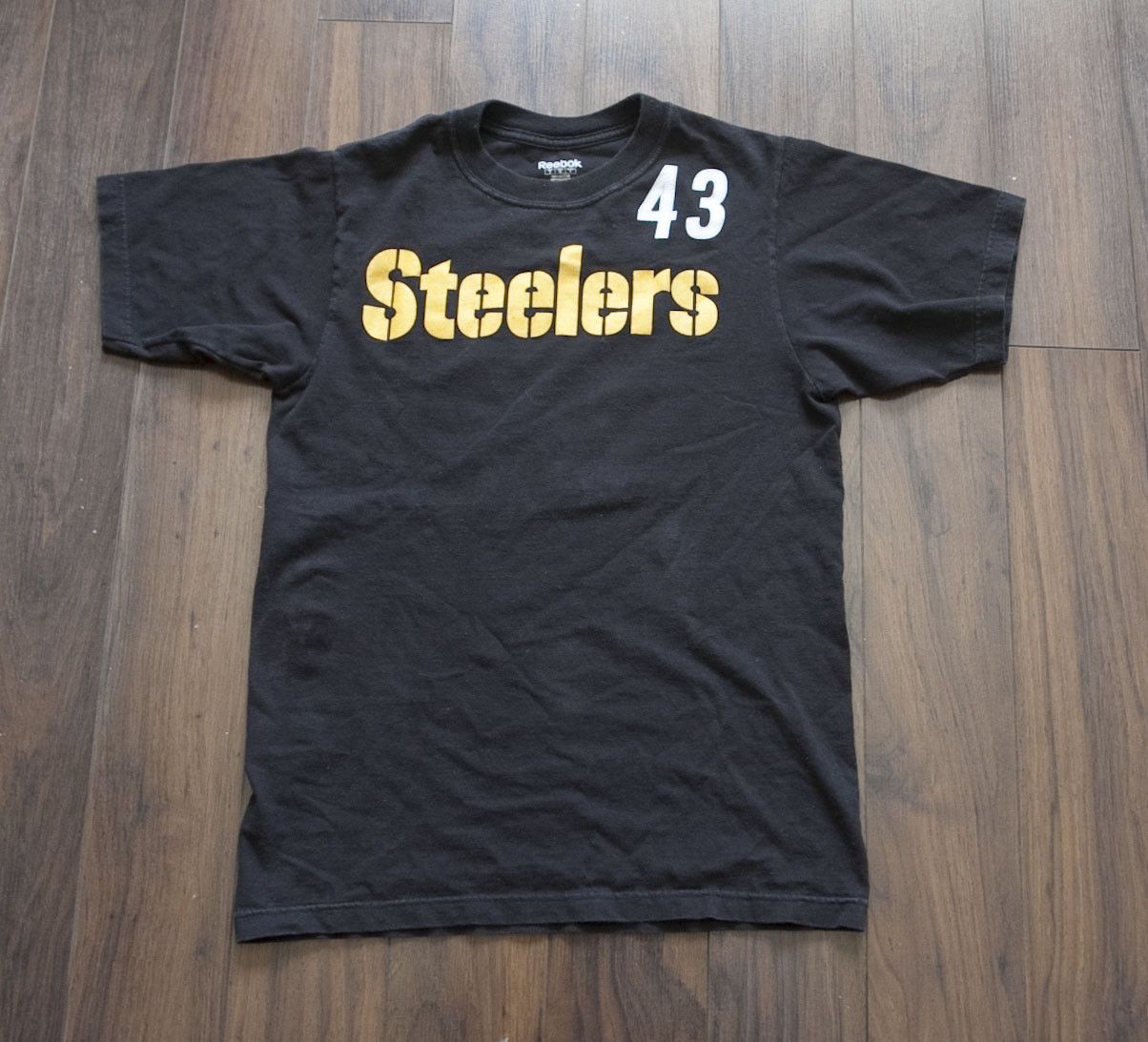 Reebok Troy Polamalu Pittsburgh Steelers T Shirt Size S Reebok Size US S / EU 44-46 / 1 - 2 Thumbnail