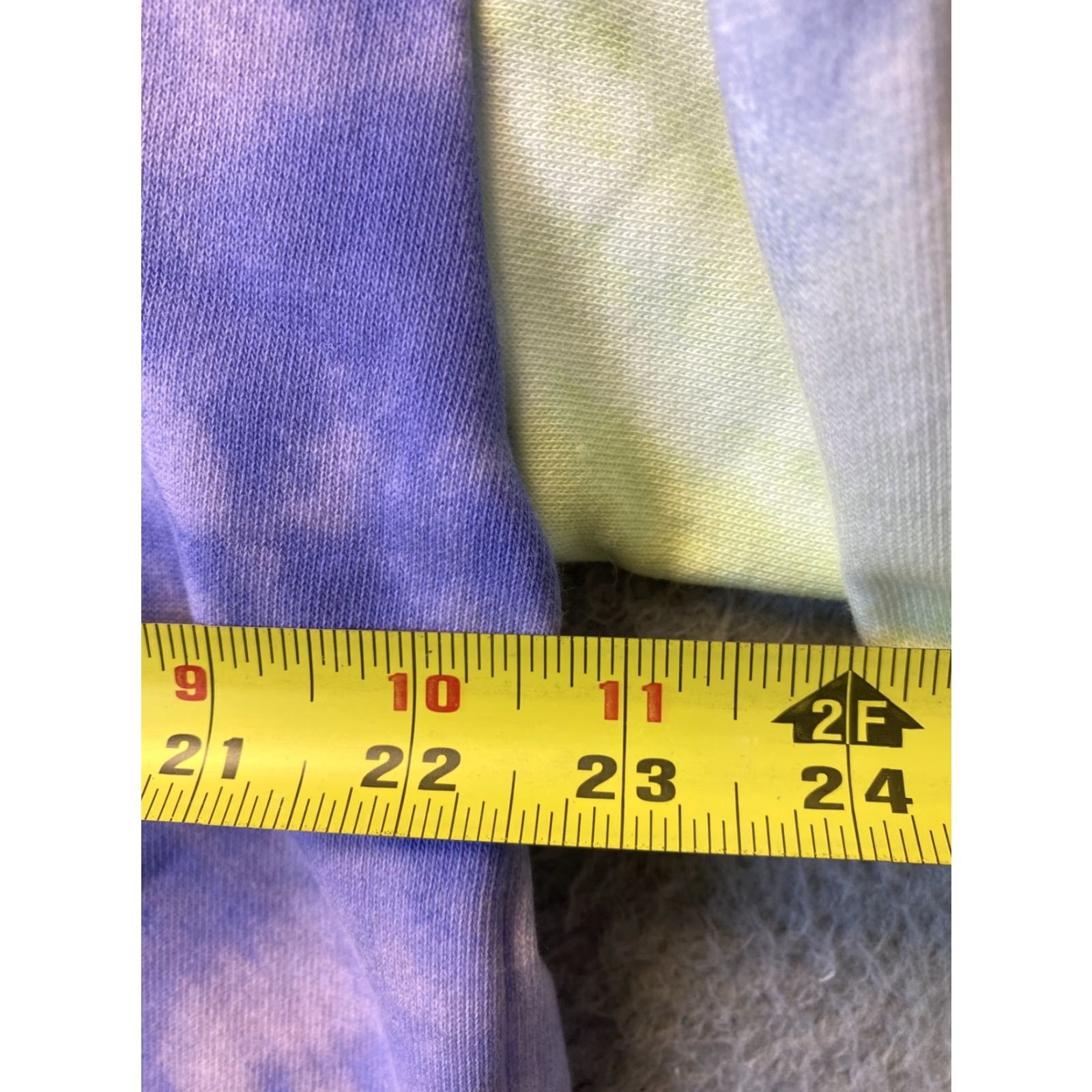 Nike Nike Women's Tie Dye Cropped Hoodie Sweatshirt M Pastel Multicolor Activewear Casual Size M / US 6-8 / IT 42-44 - 4 Thumbnail