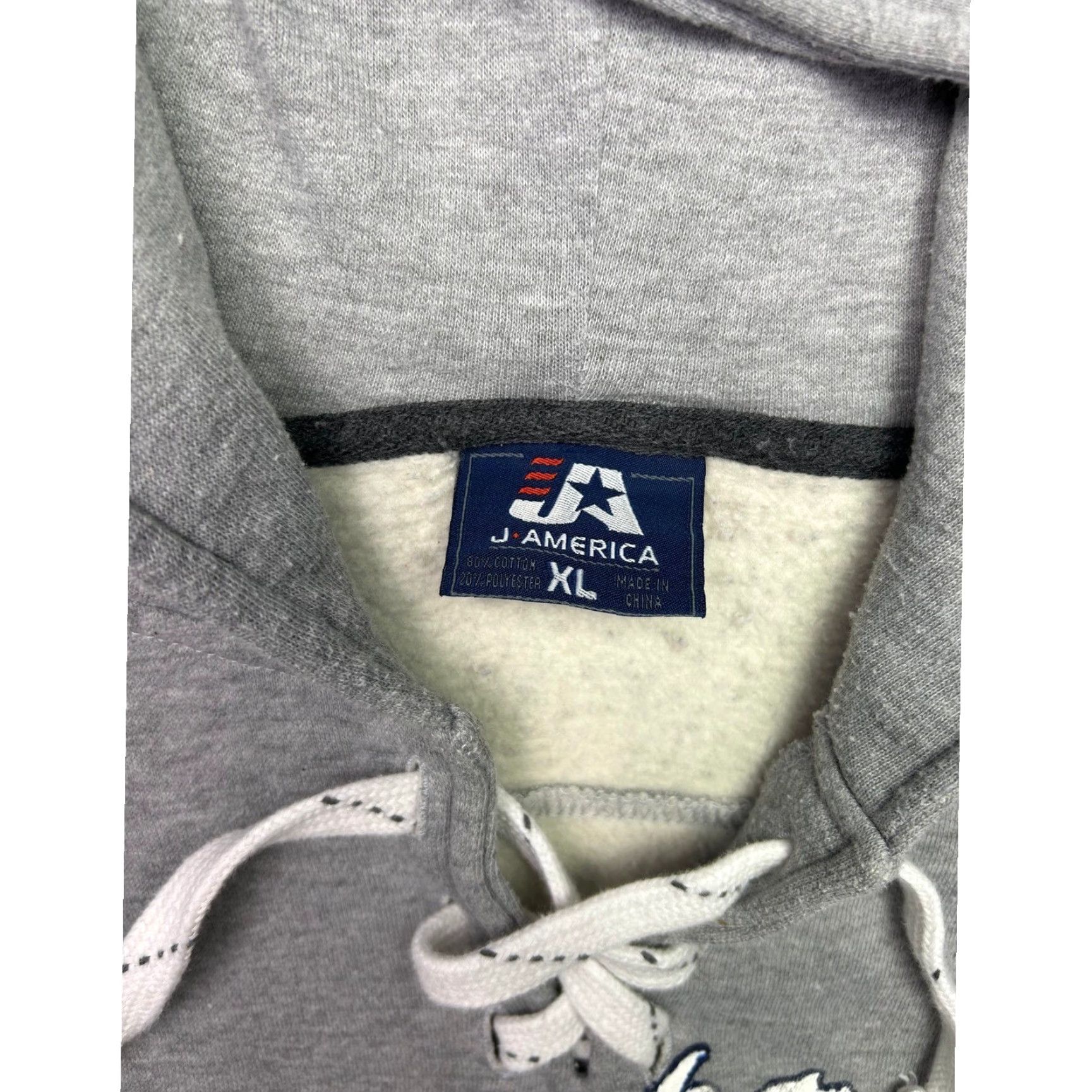 Vintage Special Olympics Michigan Hoodie Mens XL Gray Pullover J America Sweatshirt Size US XL / EU 56 / 4 - 4 Thumbnail
