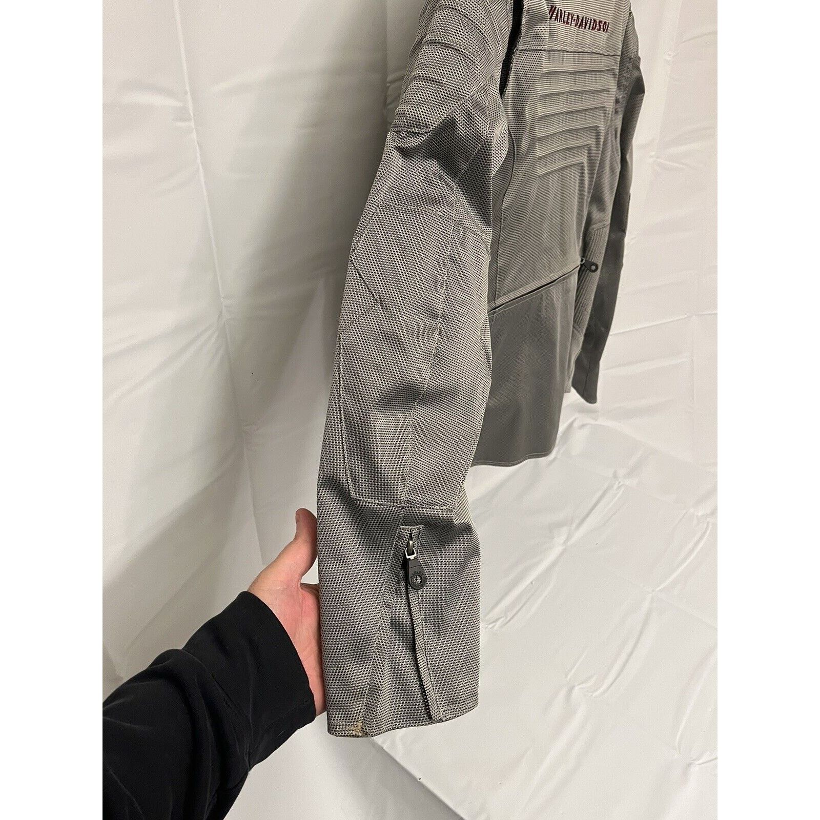 Harley Davidson Harley Davidson Motorcycle Jacket Women’s Extra Large Silver Size XL / US 12-14 / IT 48-50 - 13 Thumbnail
