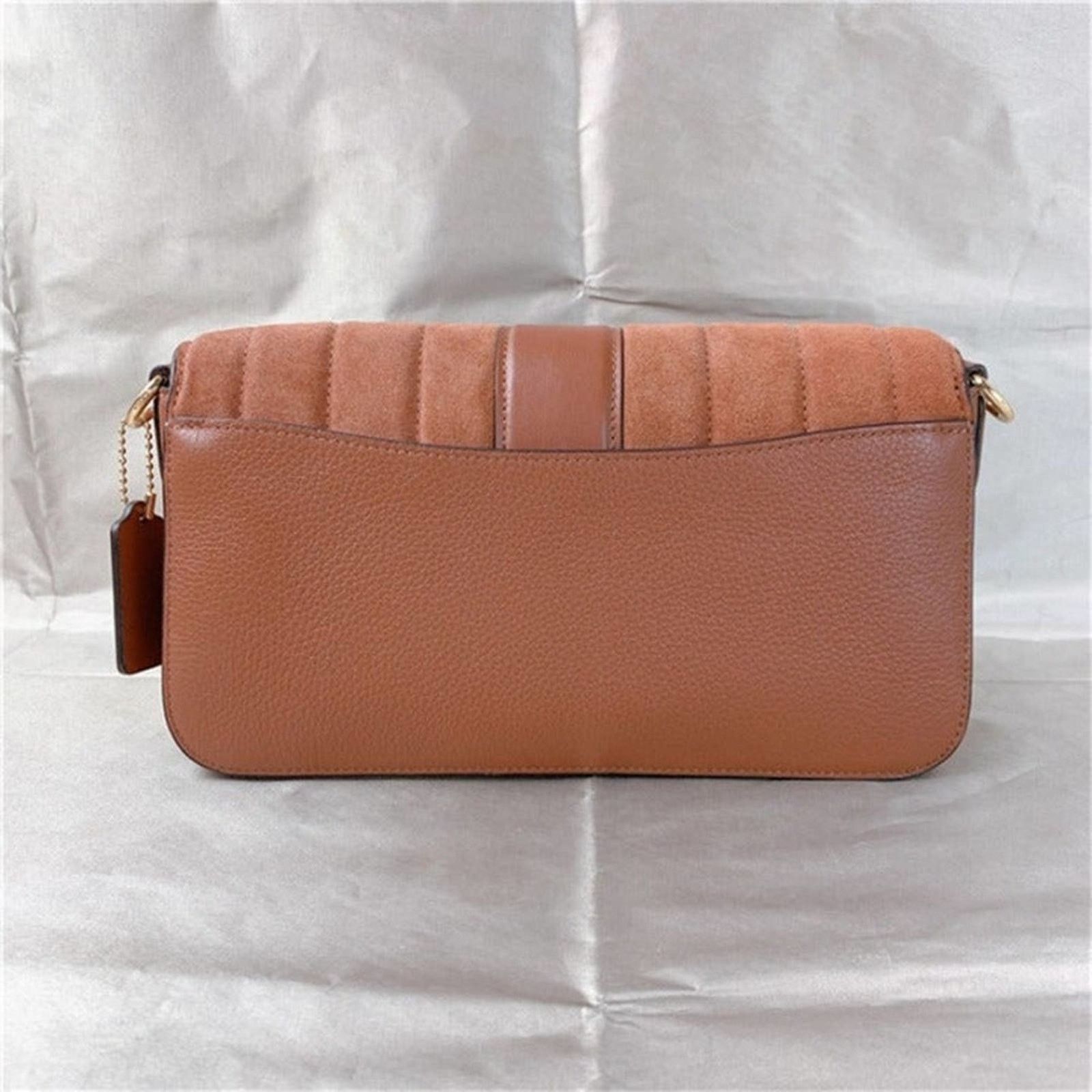 Coach Coach C5635 Georgie Shoulder Bag With Linear Quiltiing Size ONE SIZE - 3 Thumbnail