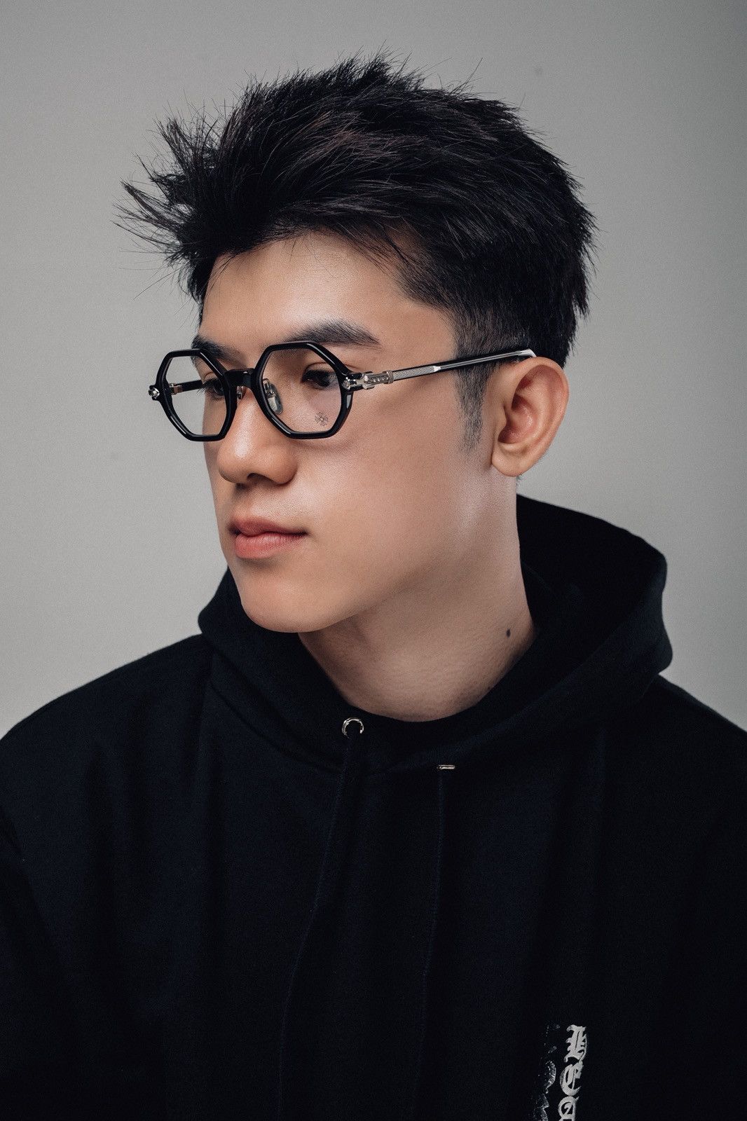Chrome Hearts CHROME HEARTS CLITCO BLACK GLASSES Size ONE SIZE - 10 Thumbnail