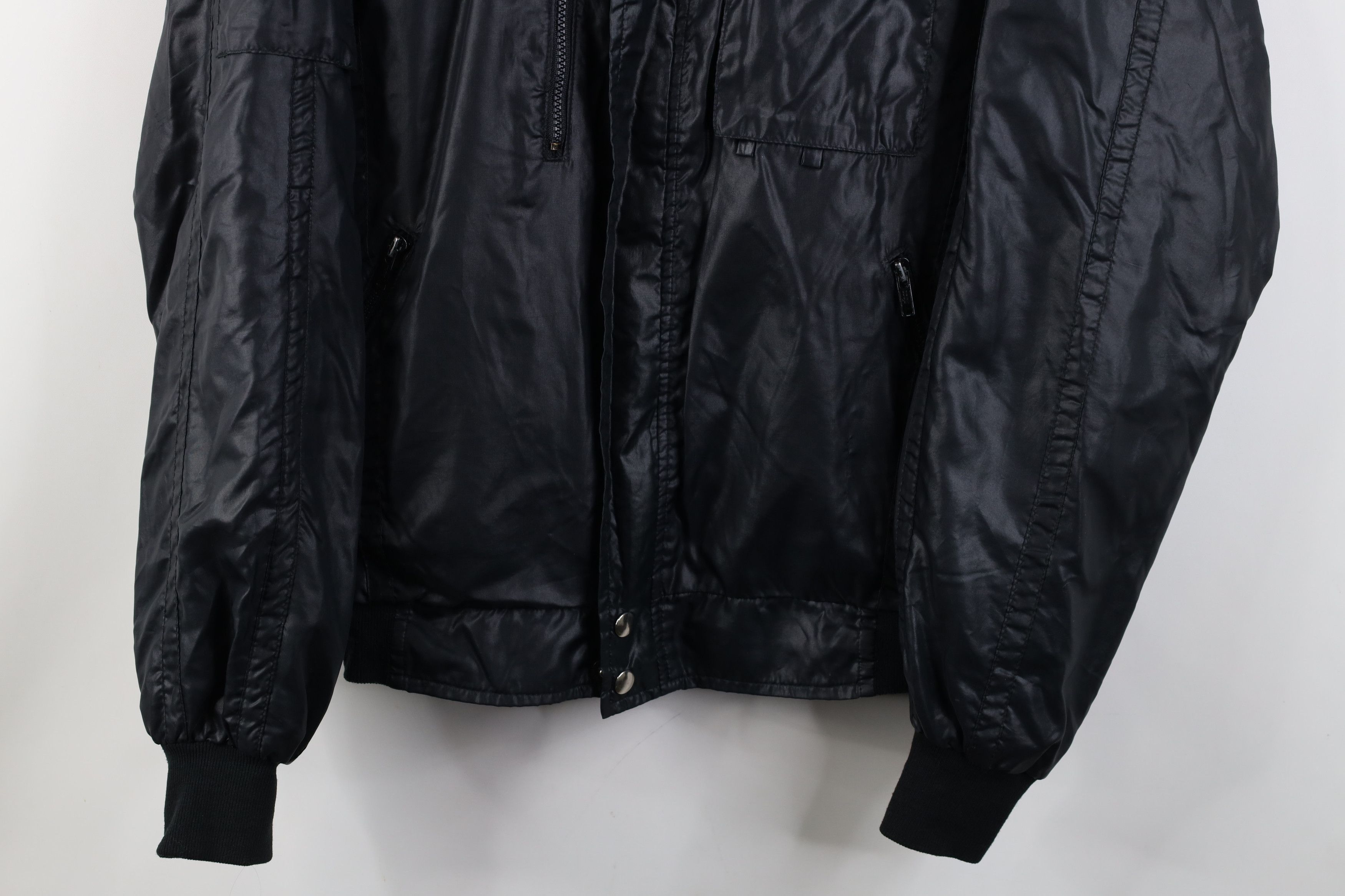 Vintage Vintage 80s 90s Swingster Tires Cafe Racer Bomber Jacket Size US L / EU 52-54 / 3 - 3 Thumbnail
