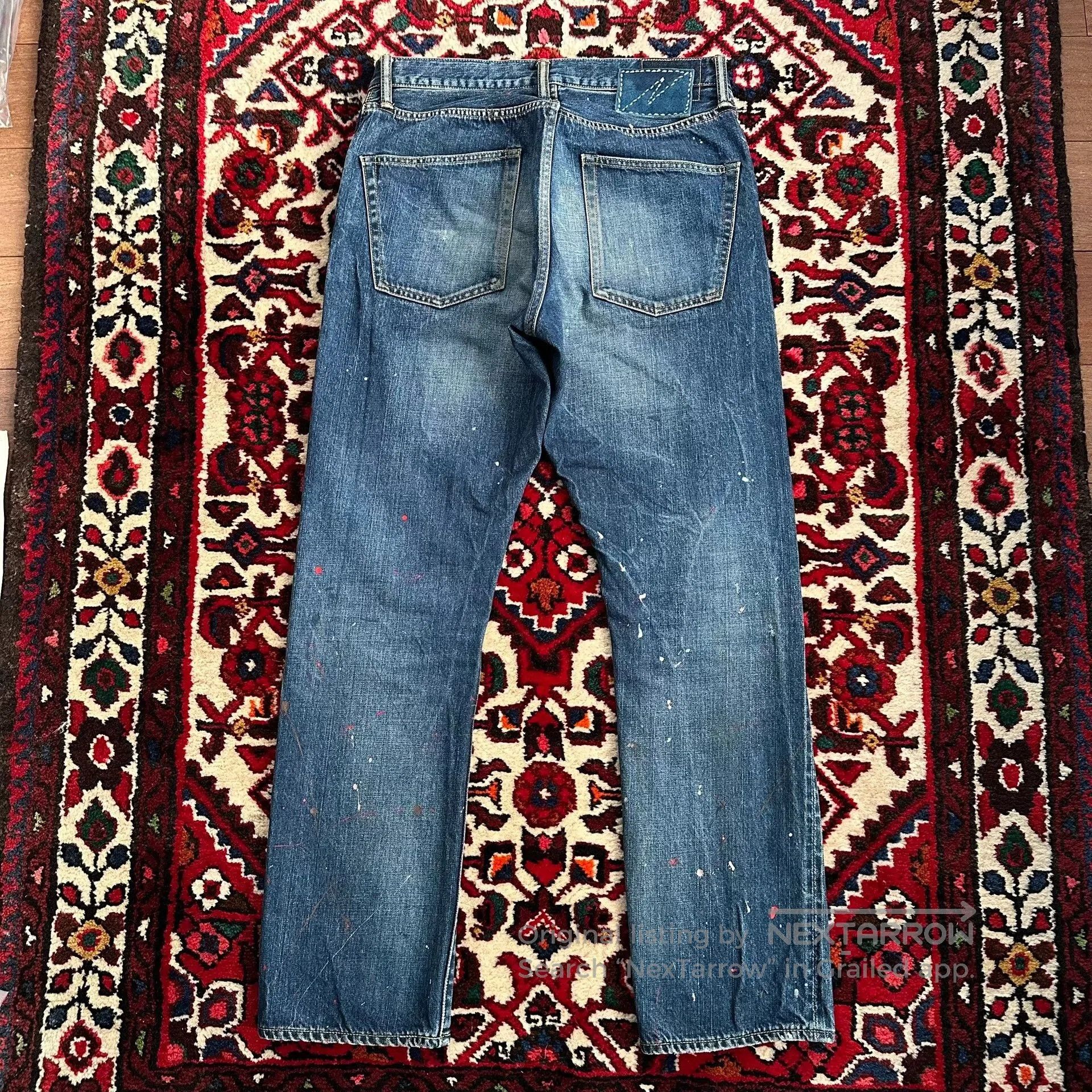 Visvim VISVIM 20SS Dry10 Ink Splash Jeans. Size US 26 / EU 42 - 2 Thumbnail