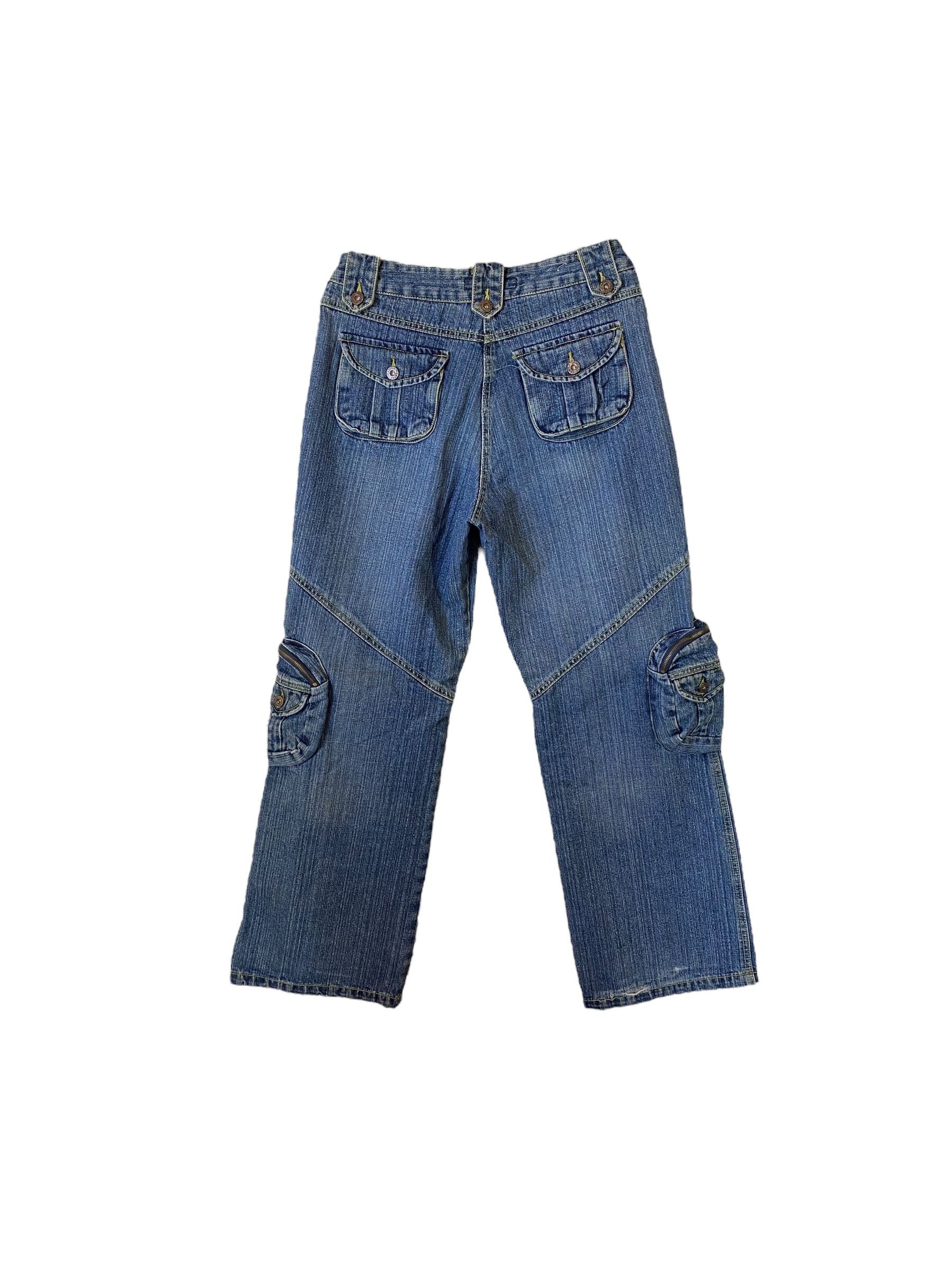 Carven × Designer Carven paris multi pocket cargo denim pant Size US 30 / EU 46 - 2 Thumbnail