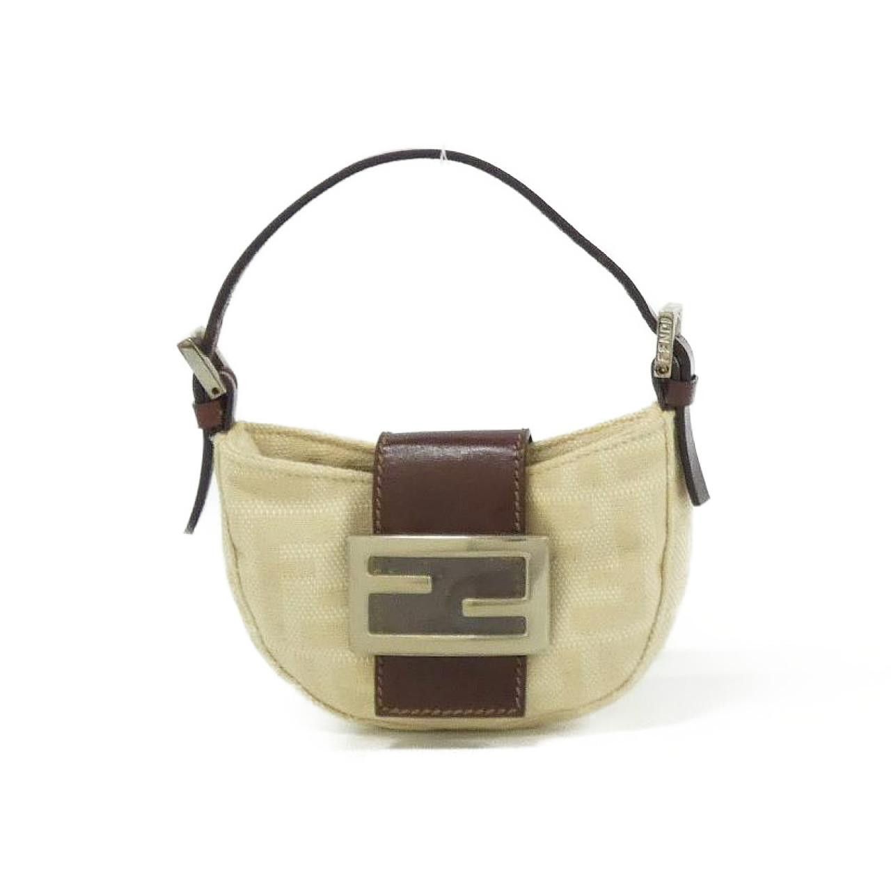 Fendi Fendi Fendi Canvas Mini Bag Textile Vanity Bag 26673 DUTY FREE for USA Size ONE SIZE - 1 Thumbnail
