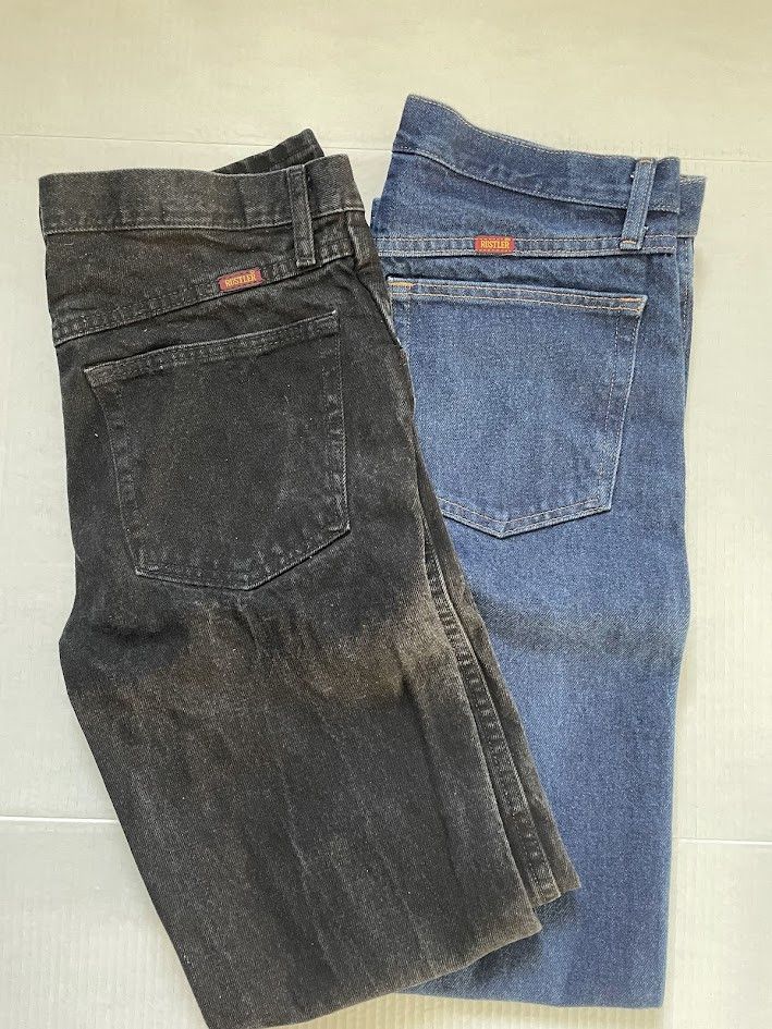 Wrangler 2X Wrangler Rustler Jeans. Blue & Black Size US 32 / EU 48 - 1 Thumbnail