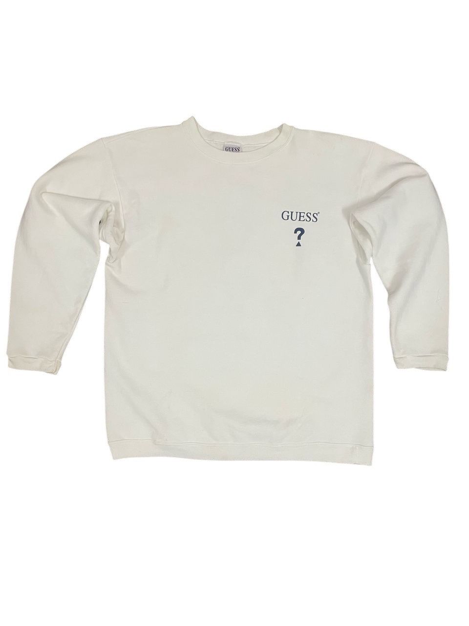 Guess × Vintage Vintage Guess Sweatshirt Size US L / EU 52-54 / 3 - 2 Thumbnail