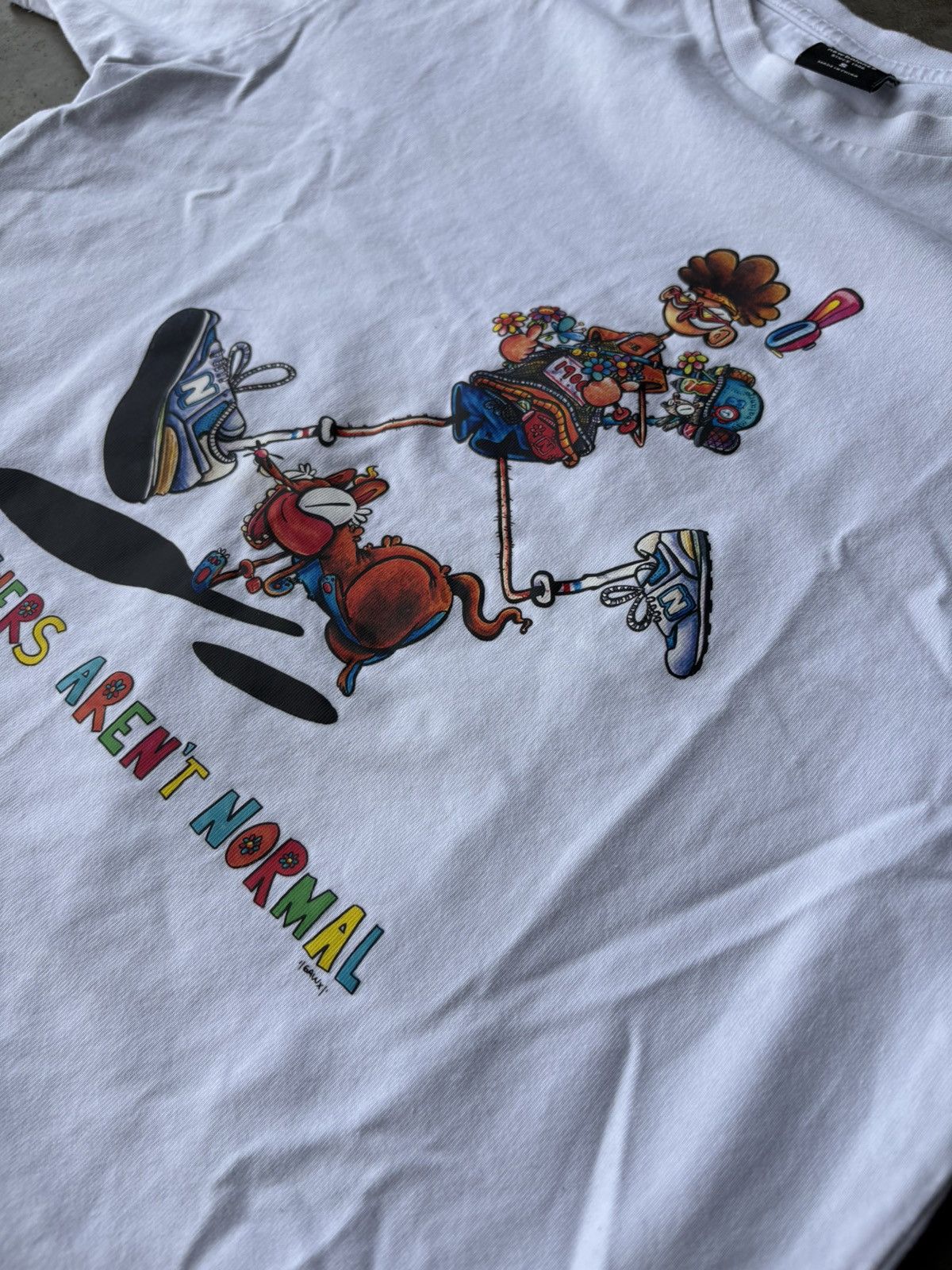 New Balance × Vintage "runners aren’t normal" gawx tee Size US S / EU 44-46 / 1 - 2 Thumbnail
