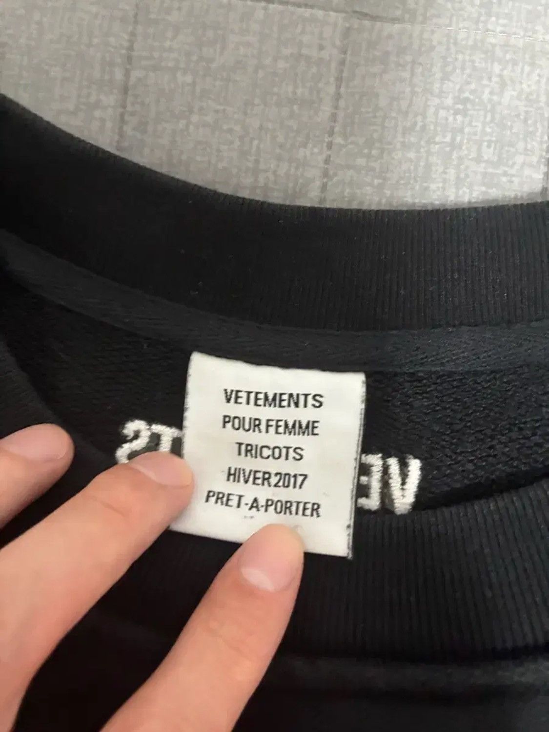 Vetements Vetements Unidad Hombres Sweat Shirt Size US S / EU 44-46 / 1 - 6 Thumbnail