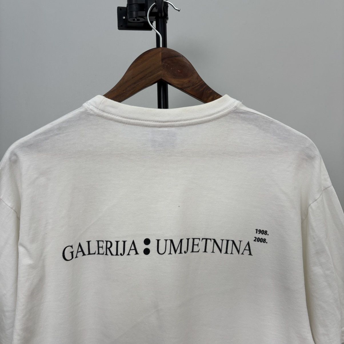 Vintage Vtg Erotika Arts Galerija Umjetnina Split Museum Of Fine Art Size US L / EU 52-54 / 3 - 6 Thumbnail