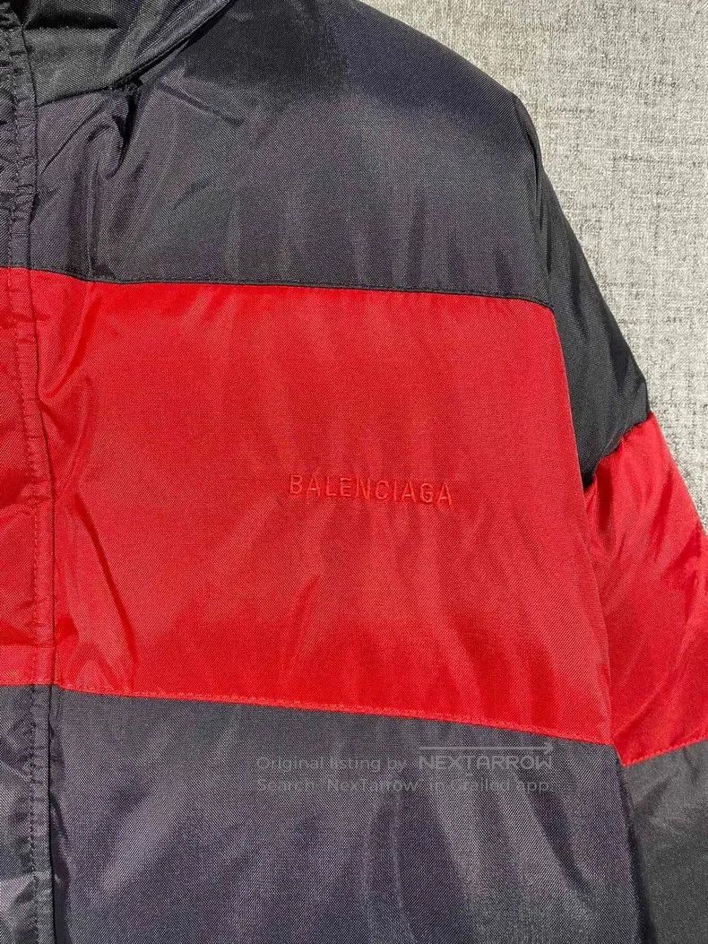Balenciaga Balenciaga Men's Striped Down Jacket. Size US L / EU 52-54 / 3 - 3 Thumbnail