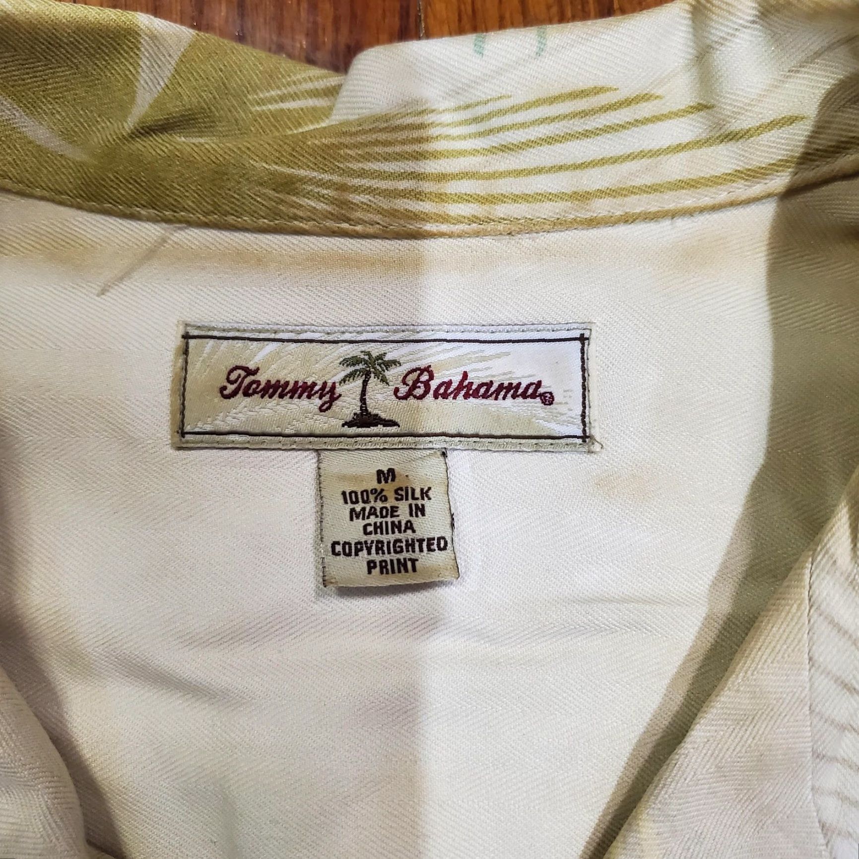 Tommy Bahama Tommy Bahama Shirt Mens M White Silk Twill Floral Hawaiian Camp Button Front Size US M / EU 48-50 / 2 - 4 Thumbnail