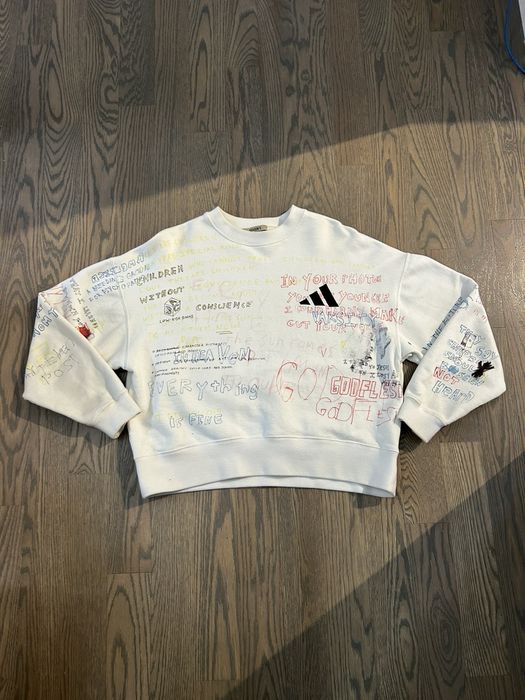 Yeezy best sale scribble sweater