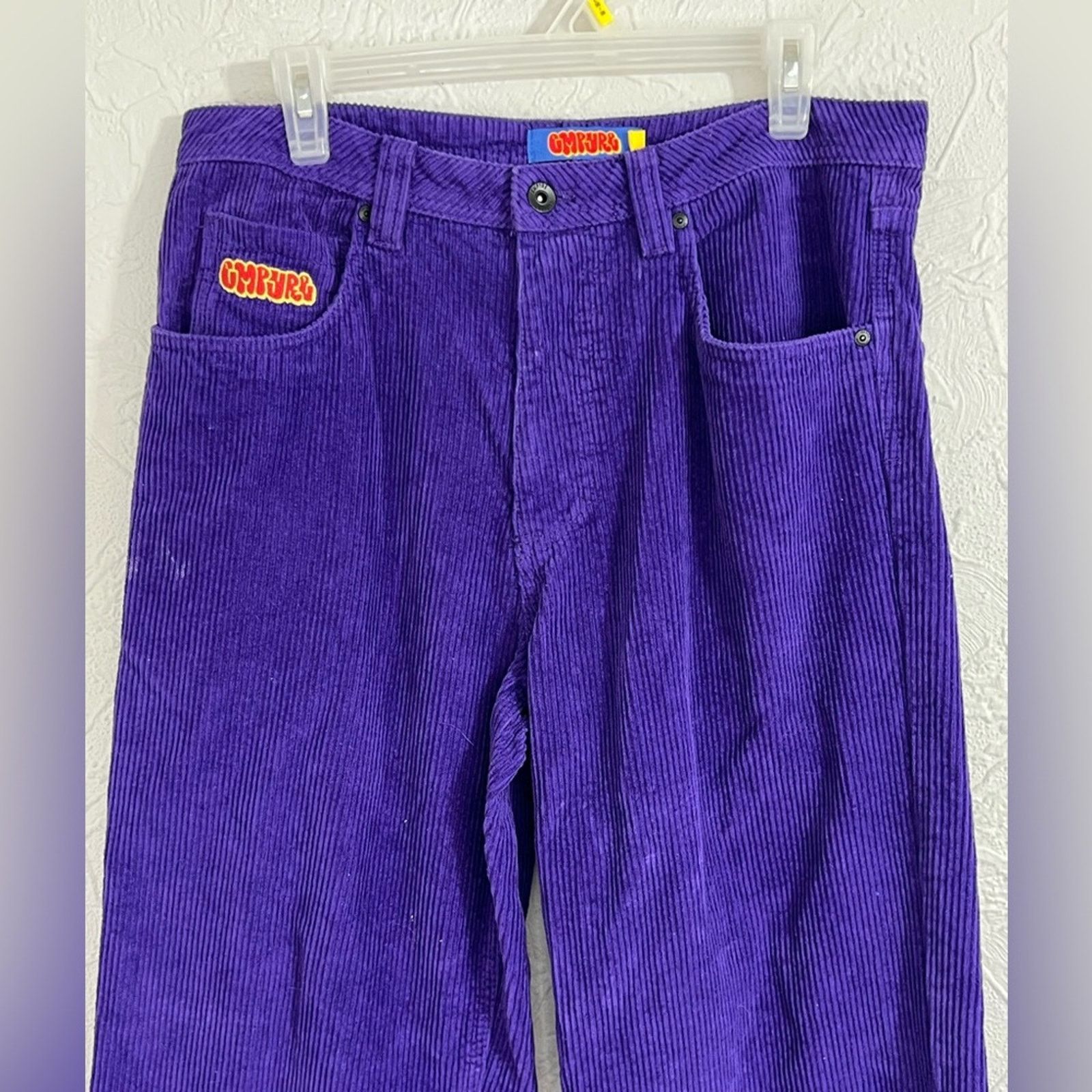Empyre Empyre Y2K Vintage Purple Corduroy Skater Baggy Pants 30X28 Size US 30 / EU 46 - 4 Thumbnail