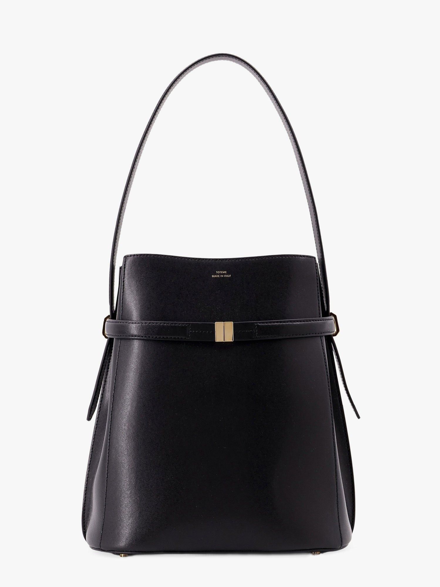 Toteme Belted Leather Bucket Bag Size ONE SIZE - 1 Thumbnail