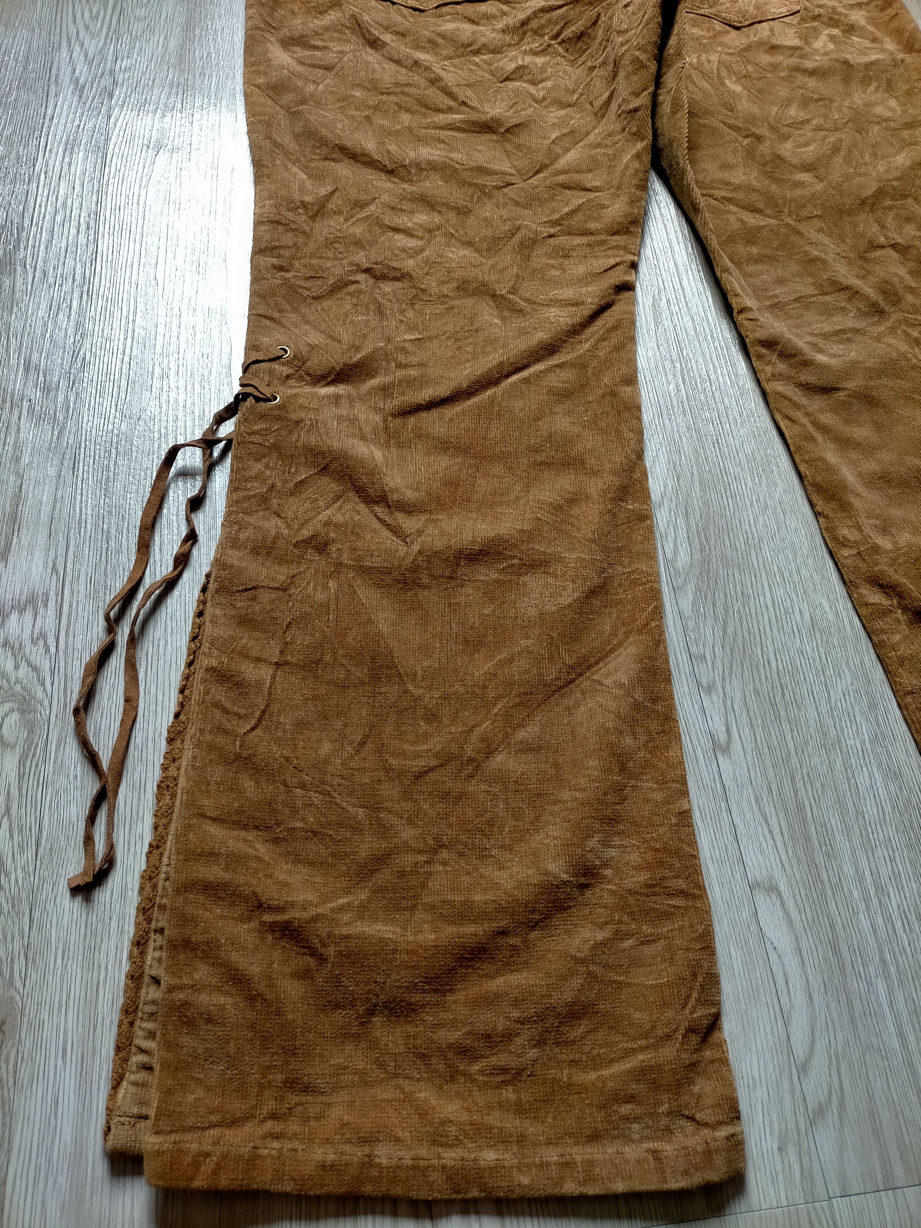Hysteric Glamour Livre Claire Flare Coudroy Punk style Pants Size US 35 - 12 Thumbnail