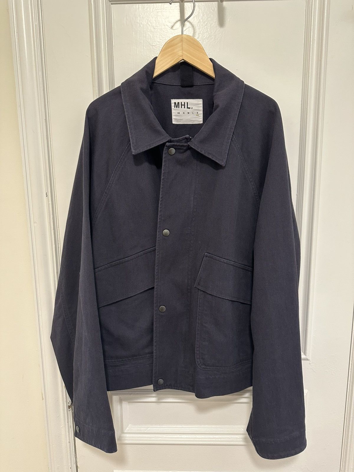 Margaret Howell MHL Cropped Workwear Jacket Size US XL / EU 56 / 4 - 1 Thumbnail